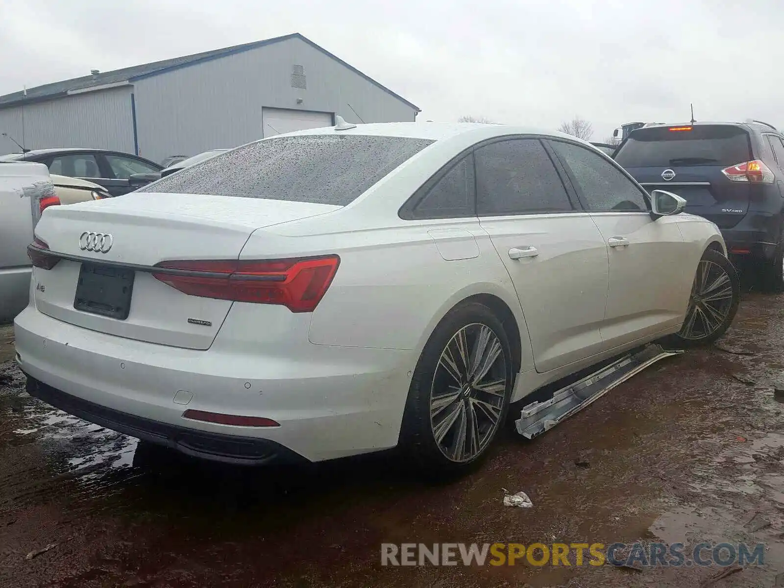 4 Фотография поврежденного автомобиля WAUE8AF21KN123483 AUDI A6 2019