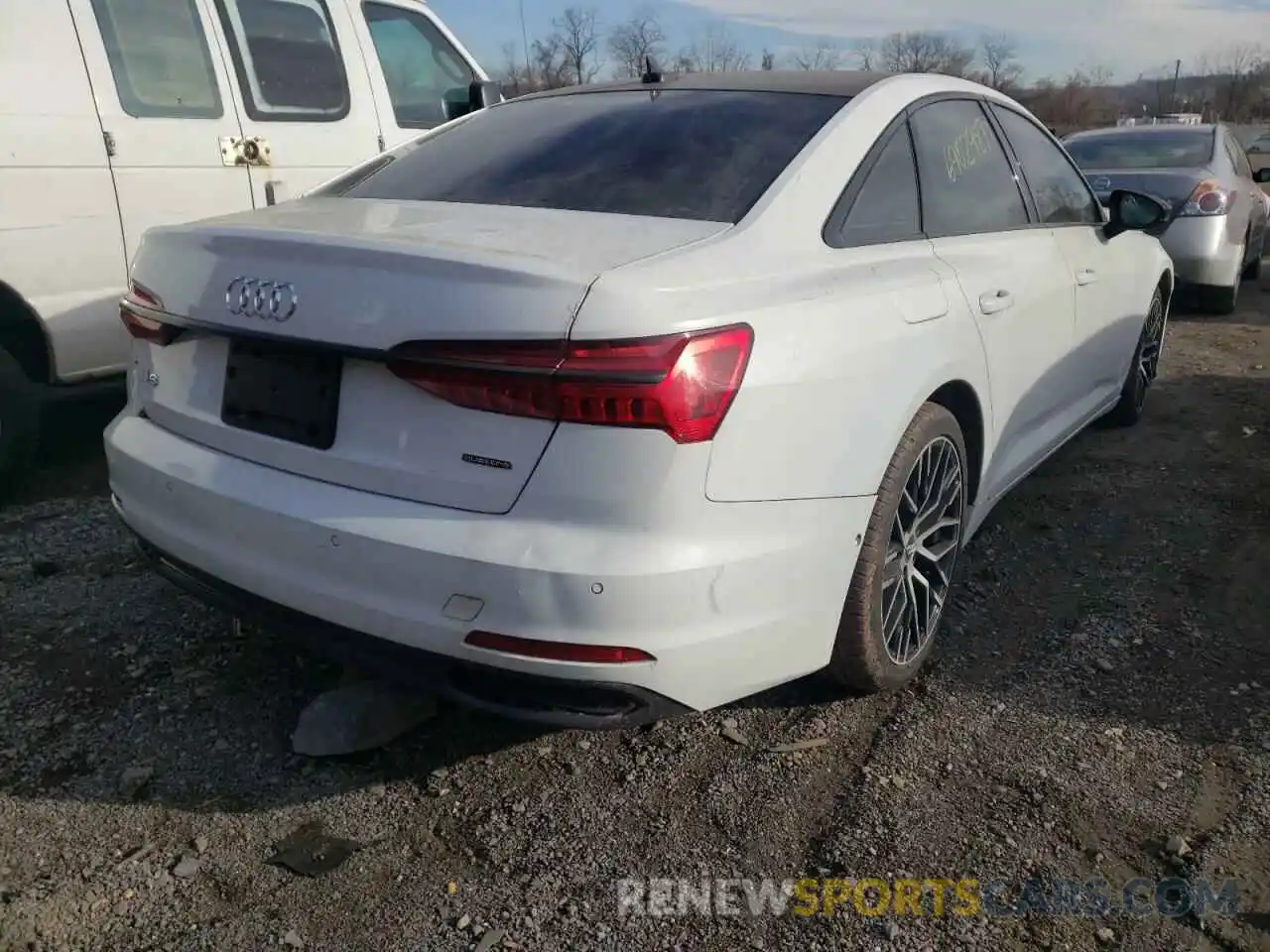 4 Photograph of a damaged car WAUE8AF28KN118636 AUDI A6 2019