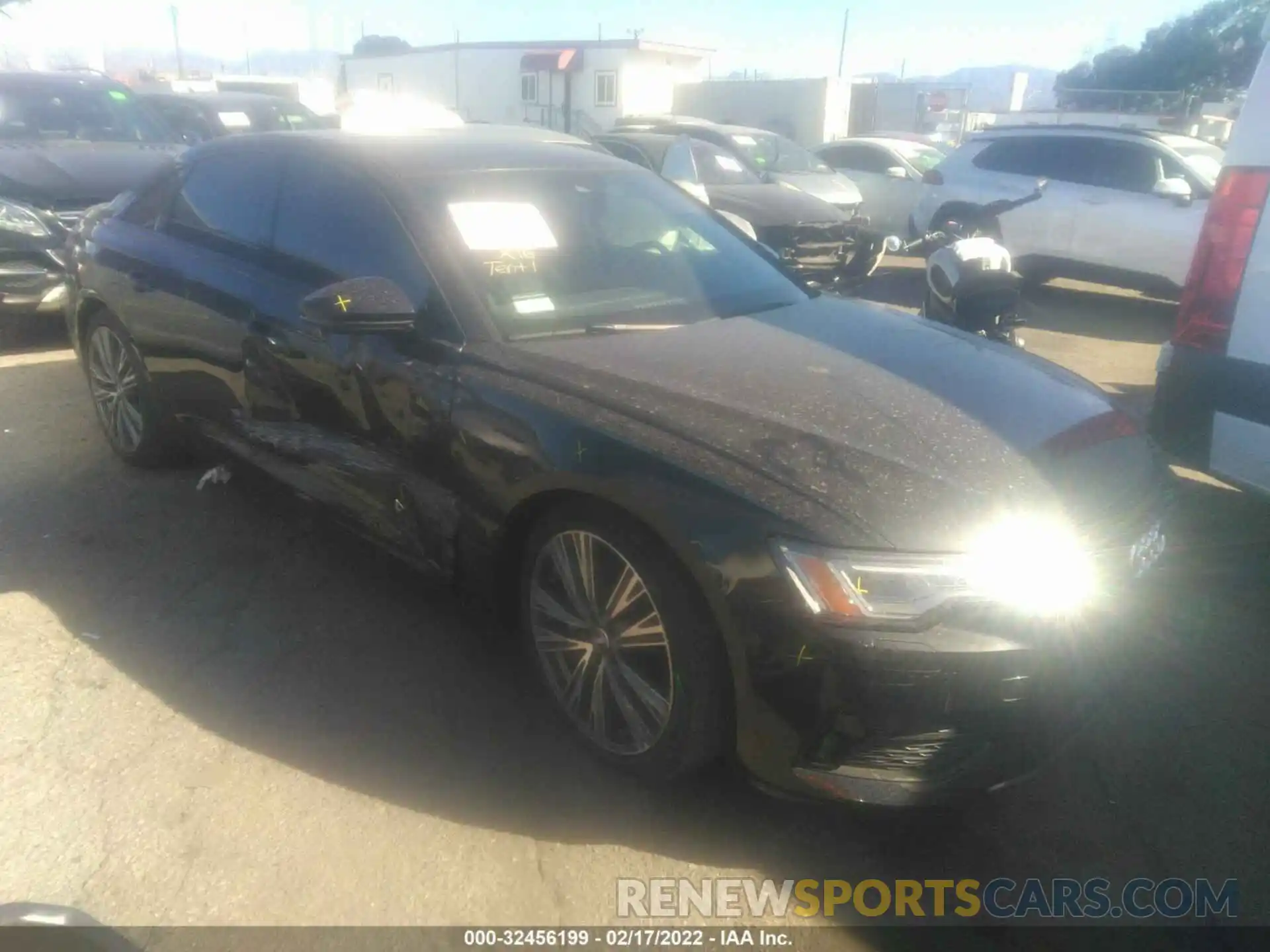 1 Photograph of a damaged car WAUE8AF2XKN121263 AUDI A6 2019