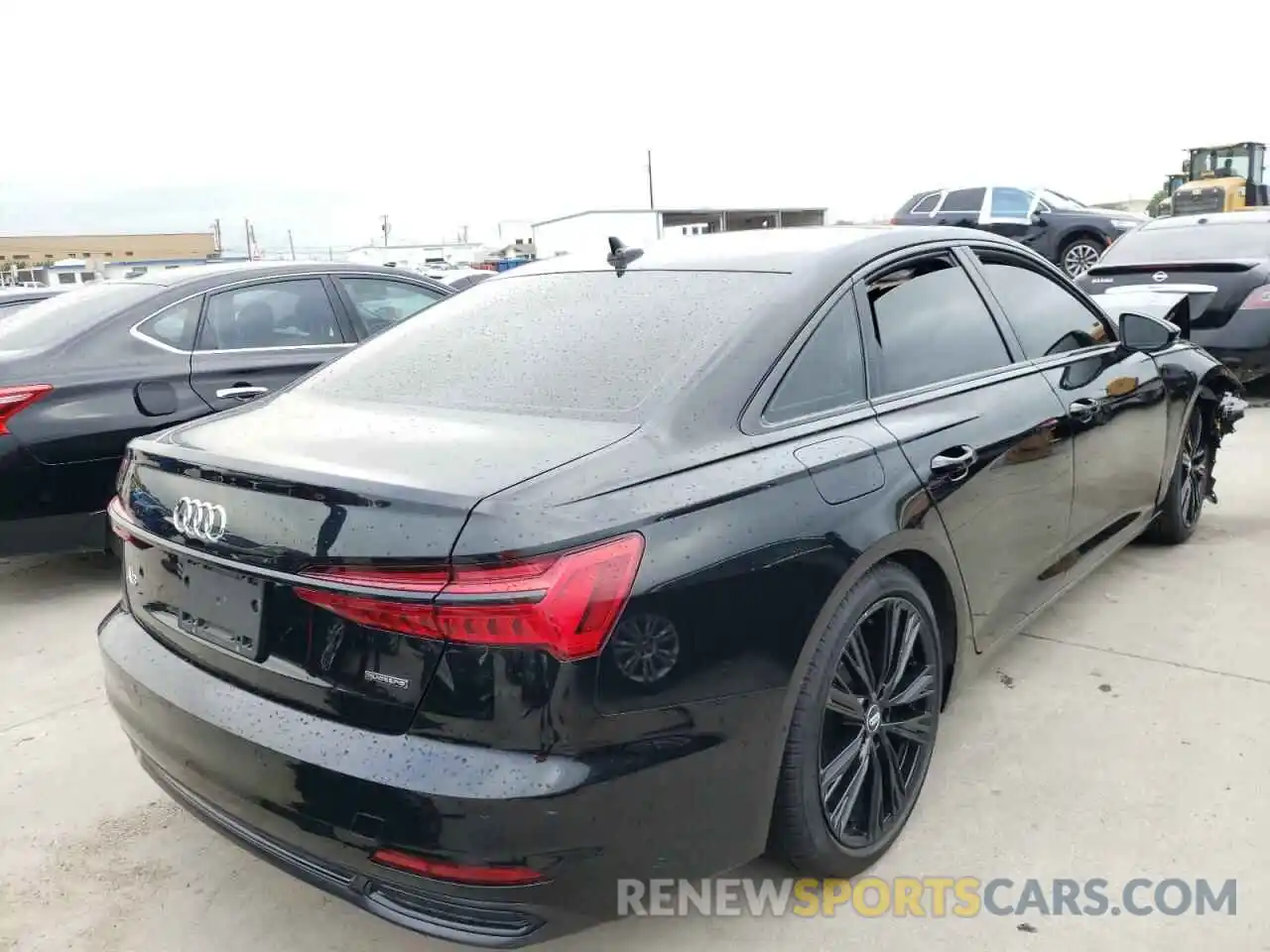 4 Фотография поврежденного автомобиля WAUE8AF2XKN121926 AUDI A6 2019