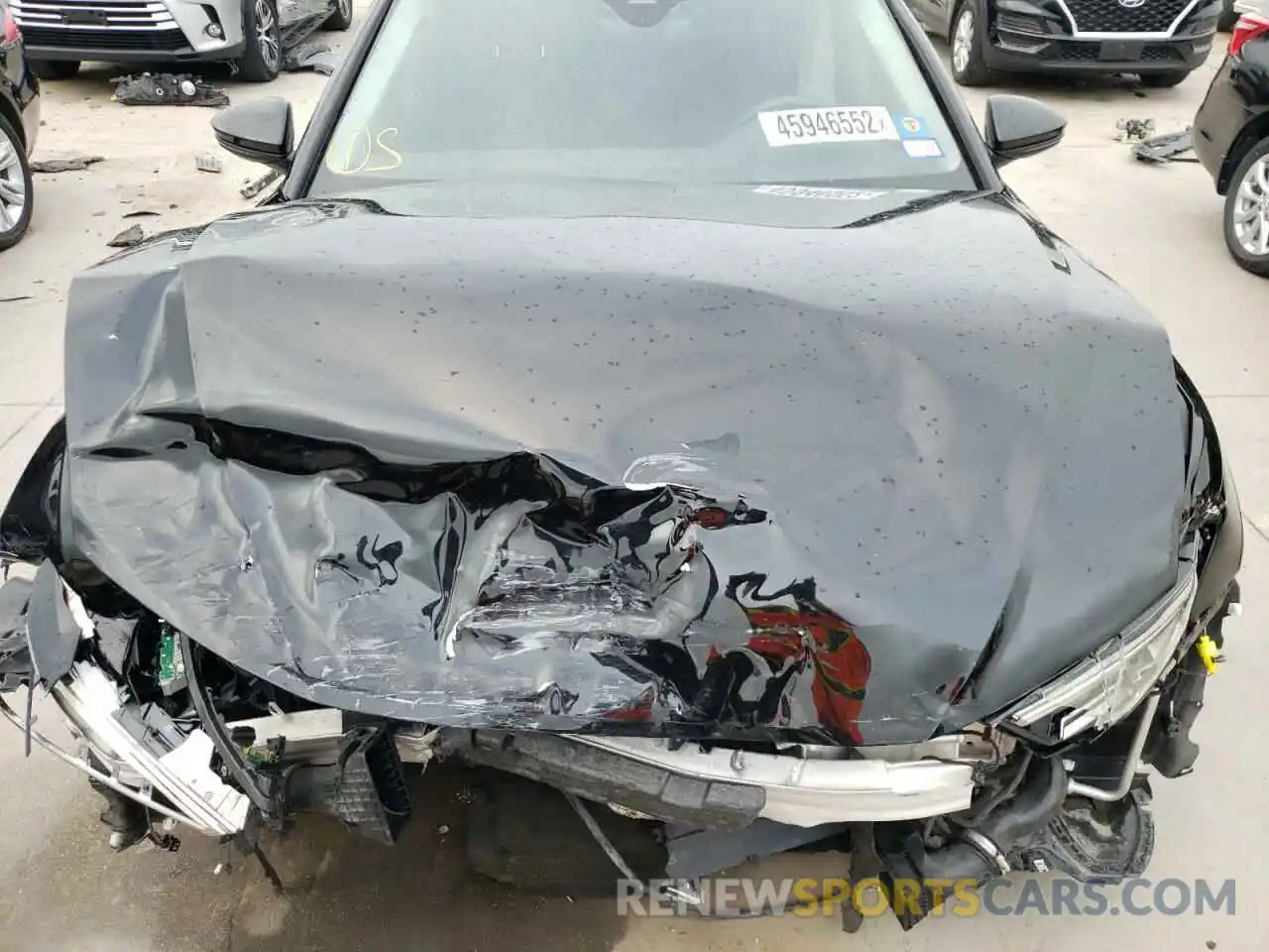 7 Photograph of a damaged car WAUE8AF2XKN121926 AUDI A6 2019