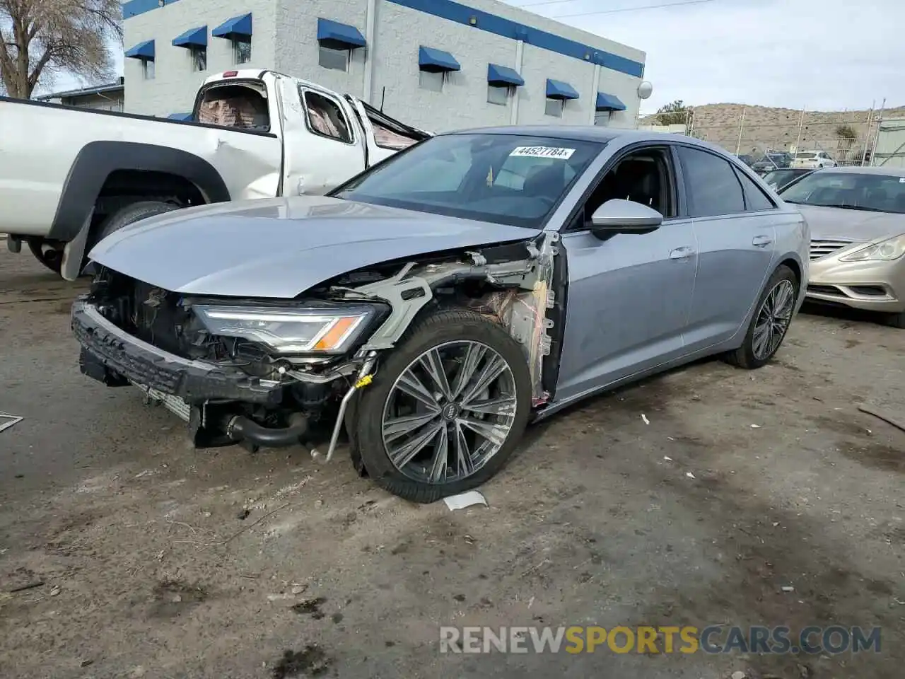 1 Photograph of a damaged car WAUE8AF2XKN127337 AUDI A6 2019