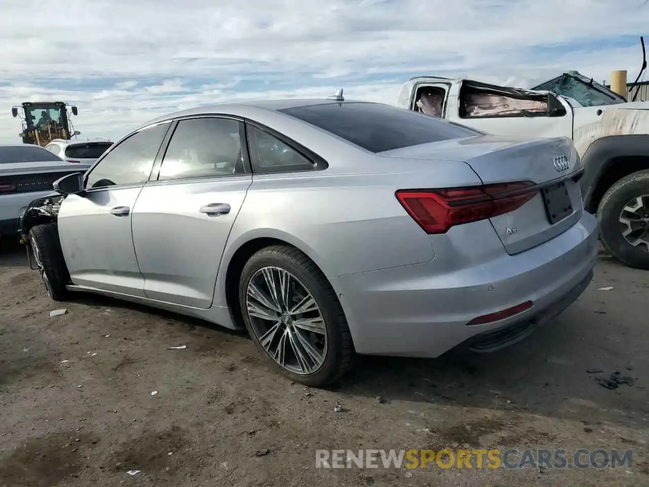 2 Photograph of a damaged car WAUE8AF2XKN127337 AUDI A6 2019