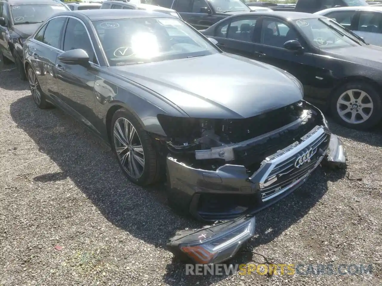 1 Photograph of a damaged car WAUK2AF20KN019104 AUDI A6 2019