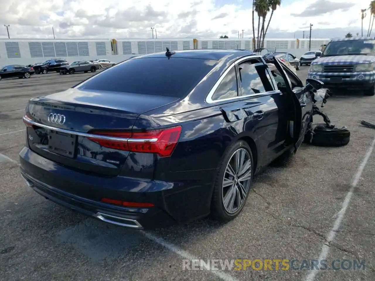 4 Photograph of a damaged car WAUK2AF20KN085314 AUDI A6 2019