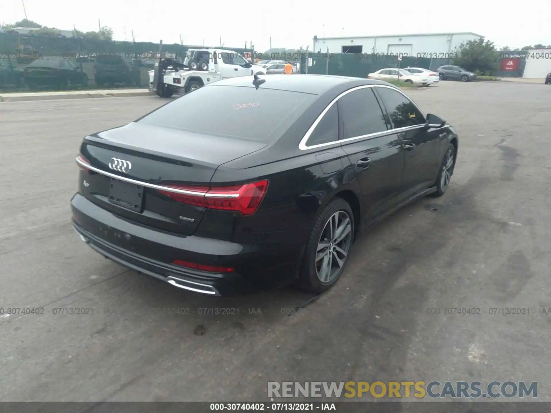 4 Фотография поврежденного автомобиля WAUK2AF20KN130414 AUDI A6 2019