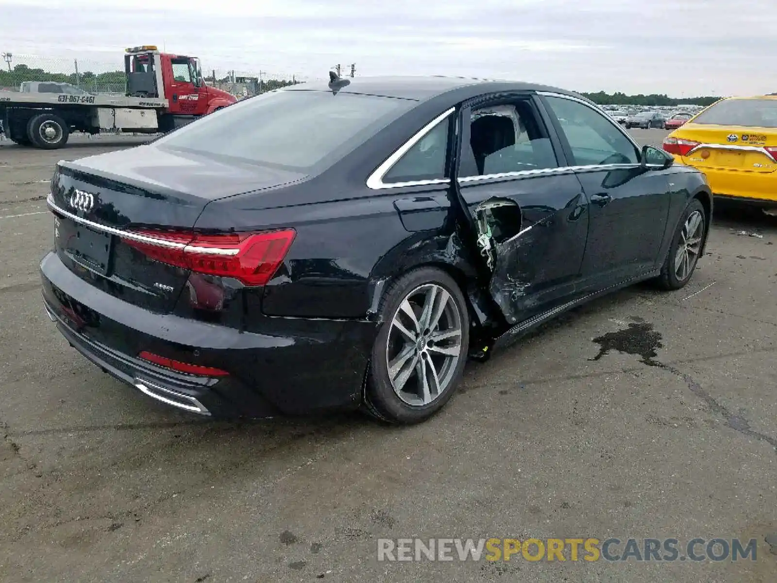 4 Photograph of a damaged car WAUK2AF21KN078968 AUDI A6 2019