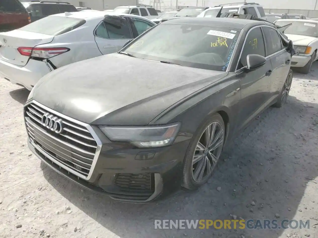 2 Фотография поврежденного автомобиля WAUK2AF21KN101391 AUDI A6 2019