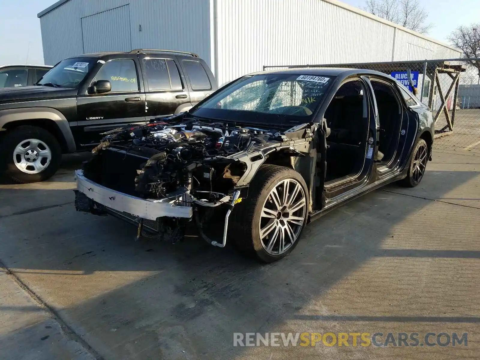 2 Photograph of a damaged car WAUK2AF21KN115517 AUDI A6 2019