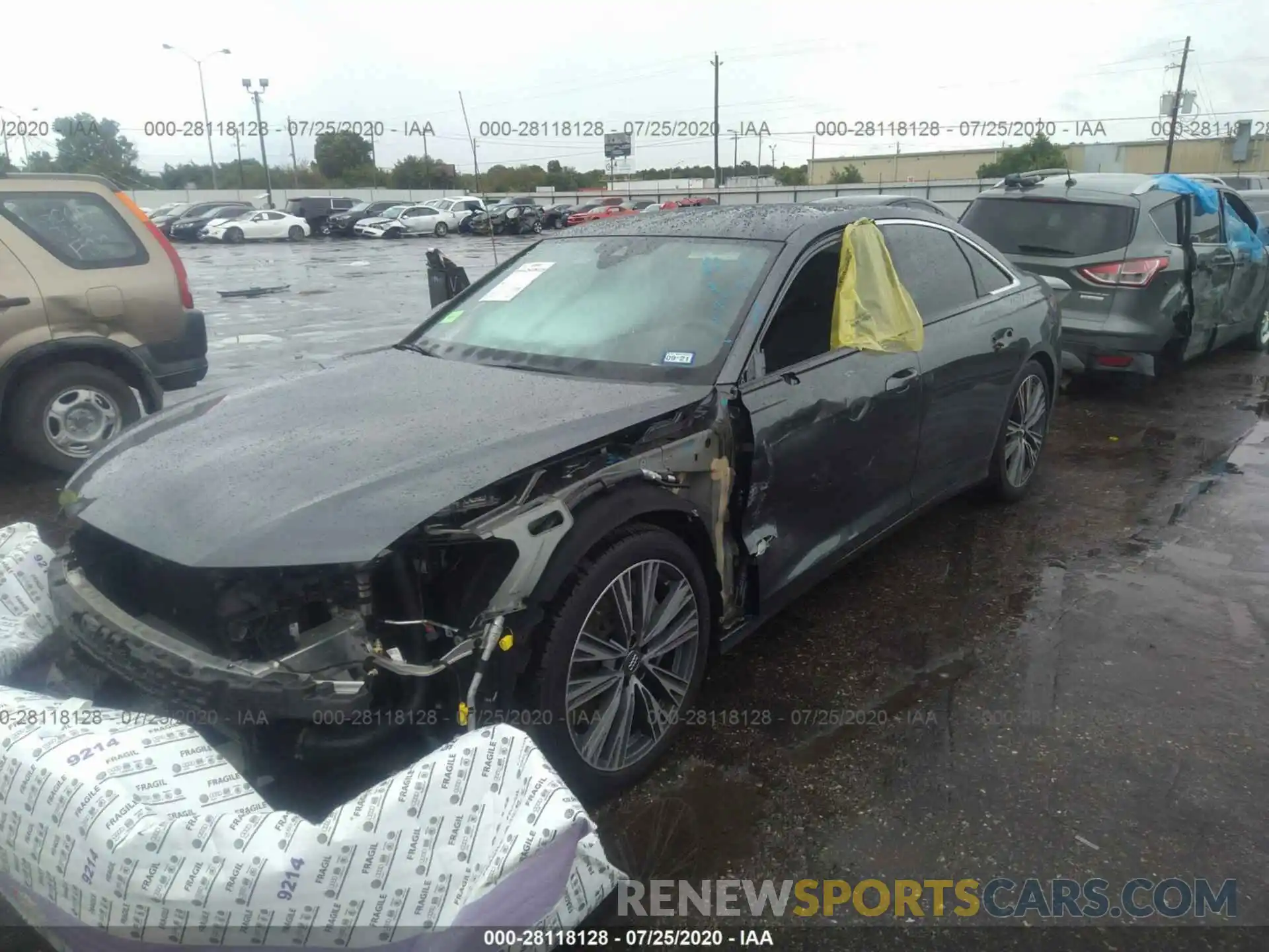 2 Photograph of a damaged car WAUK2AF22KN107068 AUDI A6 2019