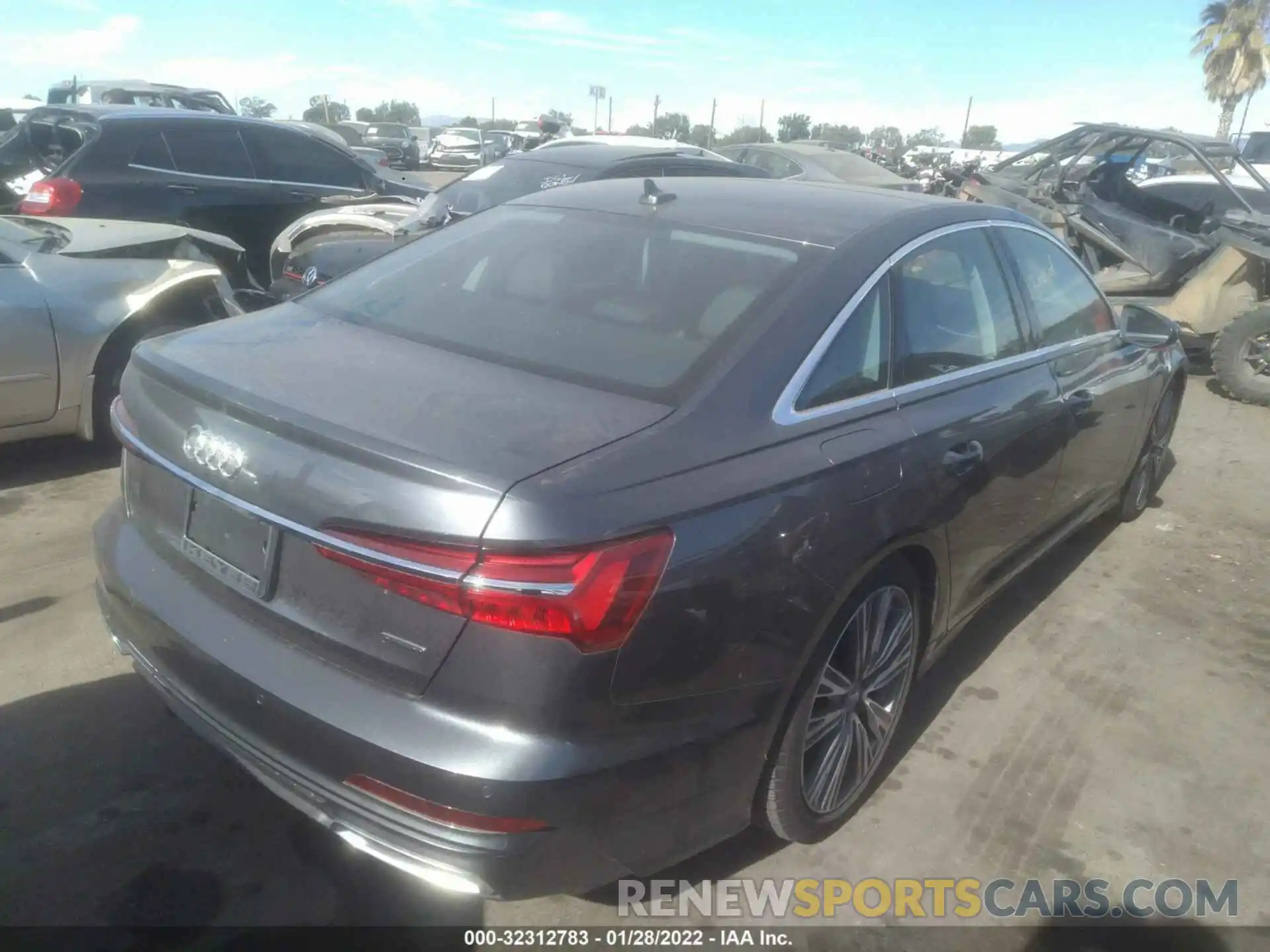 4 Фотография поврежденного автомобиля WAUK2AF23KN070662 AUDI A6 2019