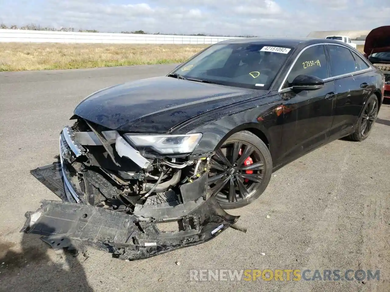 2 Photograph of a damaged car WAUK2AF24KN034012 AUDI A6 2019