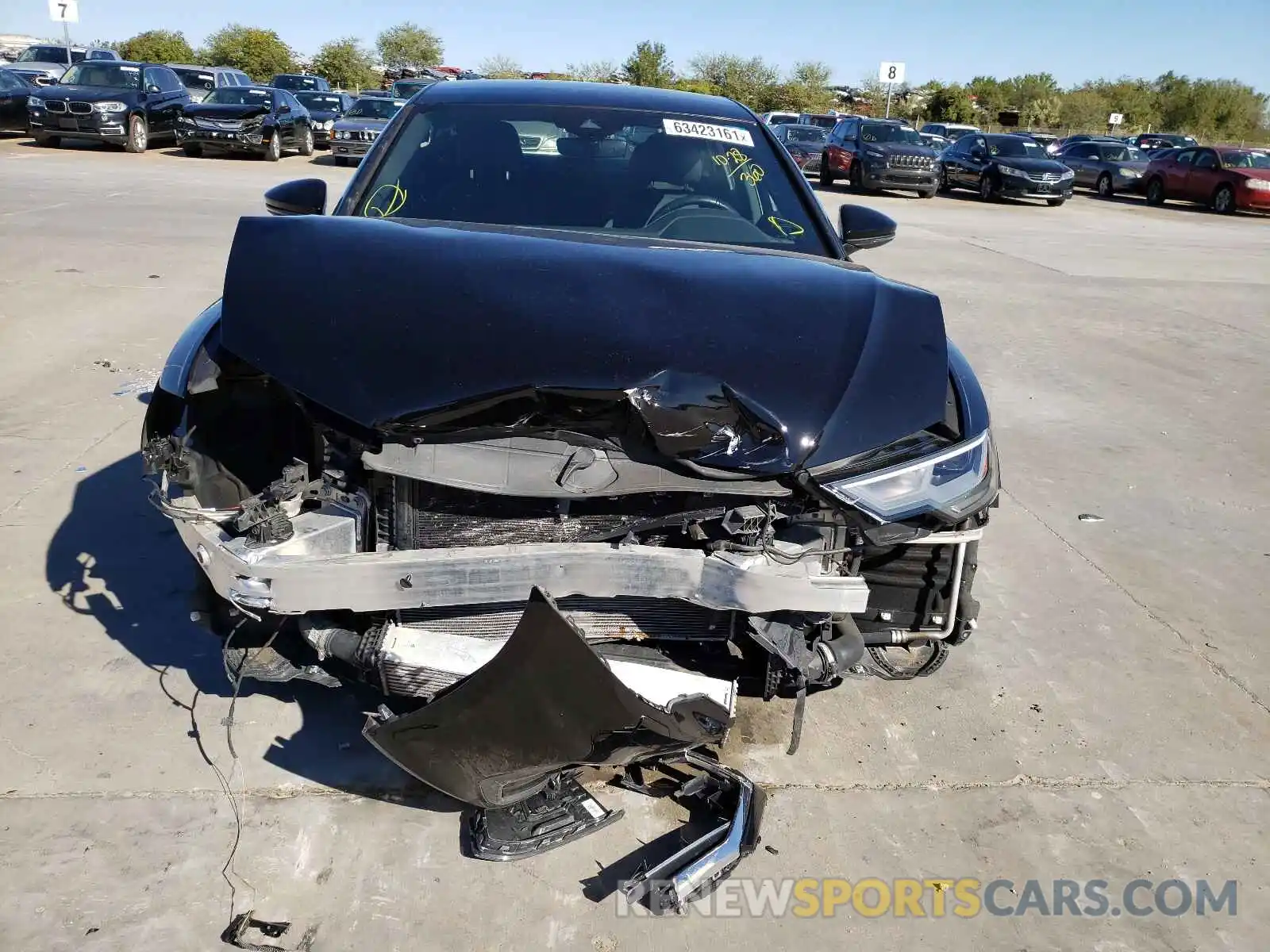 9 Photograph of a damaged car WAUK2AF24KN098972 AUDI A6 2019