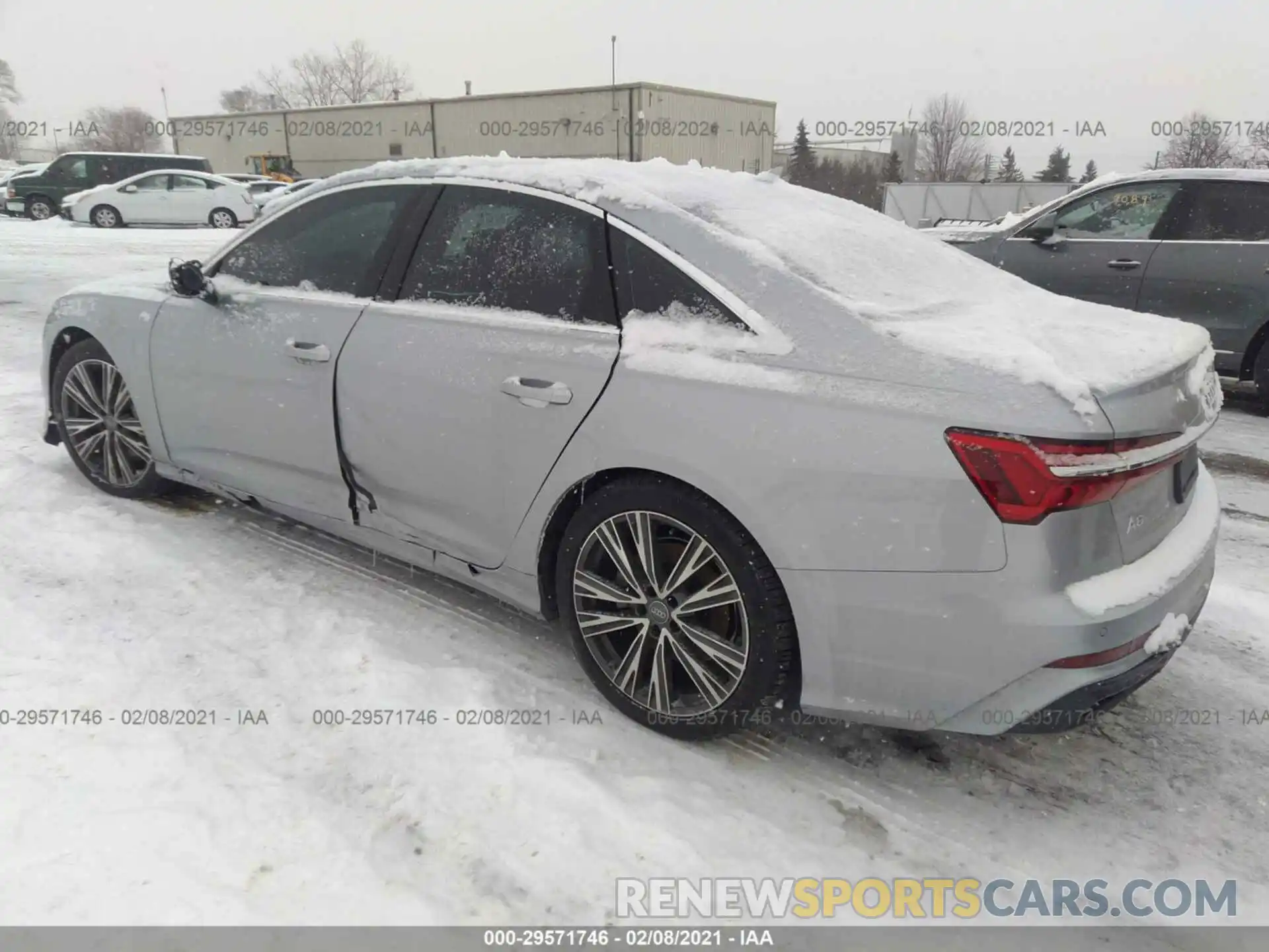 3 Photograph of a damaged car WAUK2AF24KN103829 AUDI A6 2019