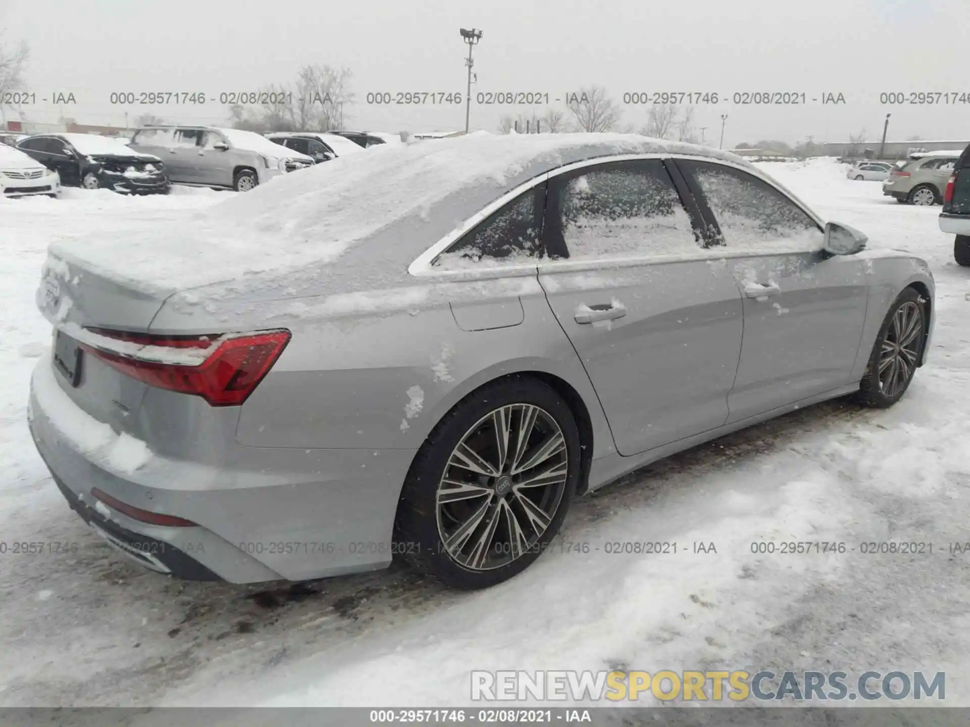 4 Фотография поврежденного автомобиля WAUK2AF24KN103829 AUDI A6 2019