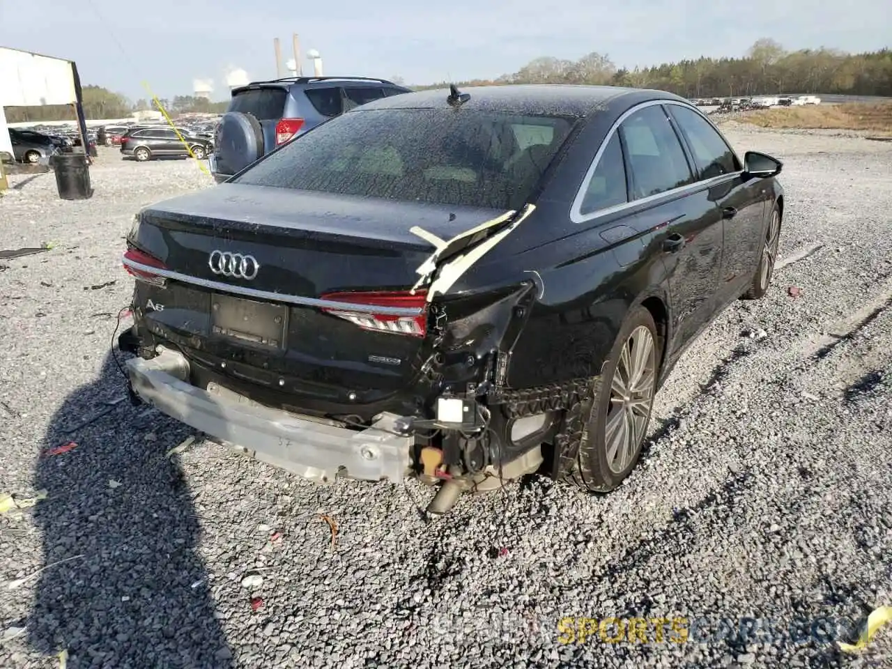 4 Photograph of a damaged car WAUK2AF24KN113213 AUDI A6 2019