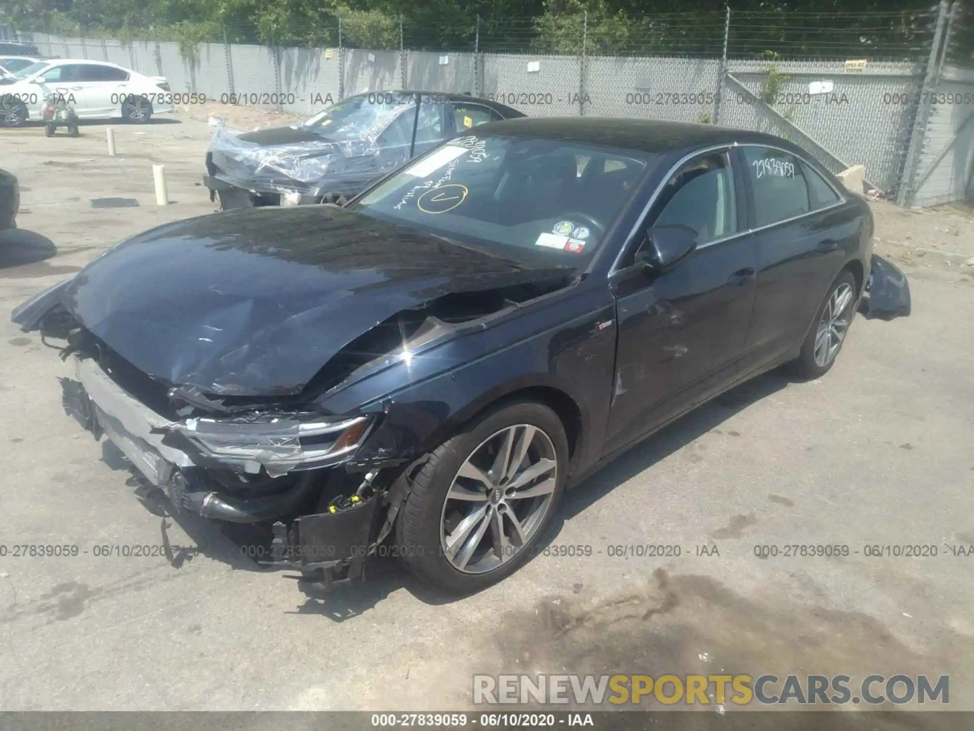 2 Фотография поврежденного автомобиля WAUK2AF25KN022077 AUDI A6 2019