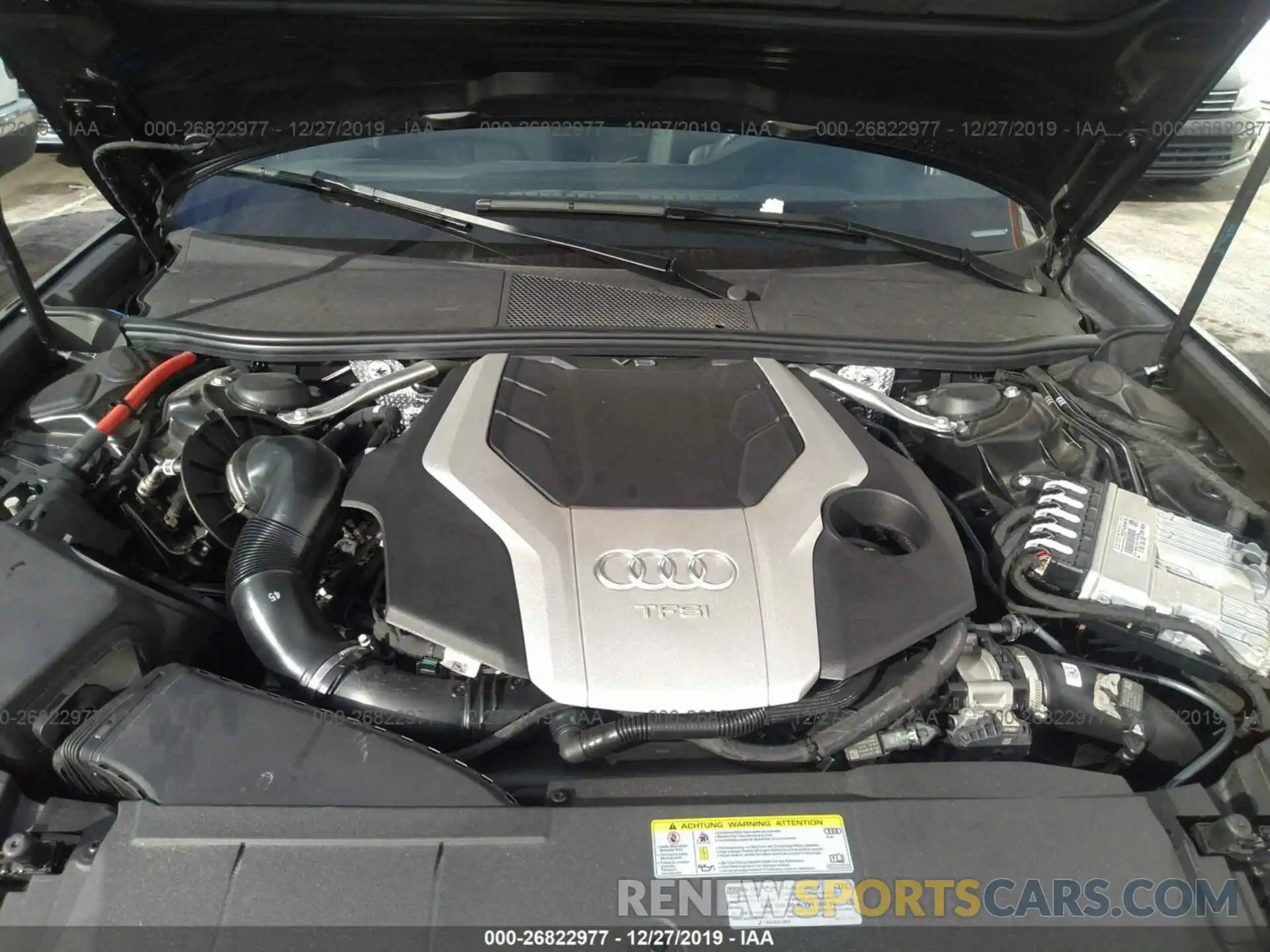 10 Фотография поврежденного автомобиля WAUK2AF25KN115083 AUDI A6 2019