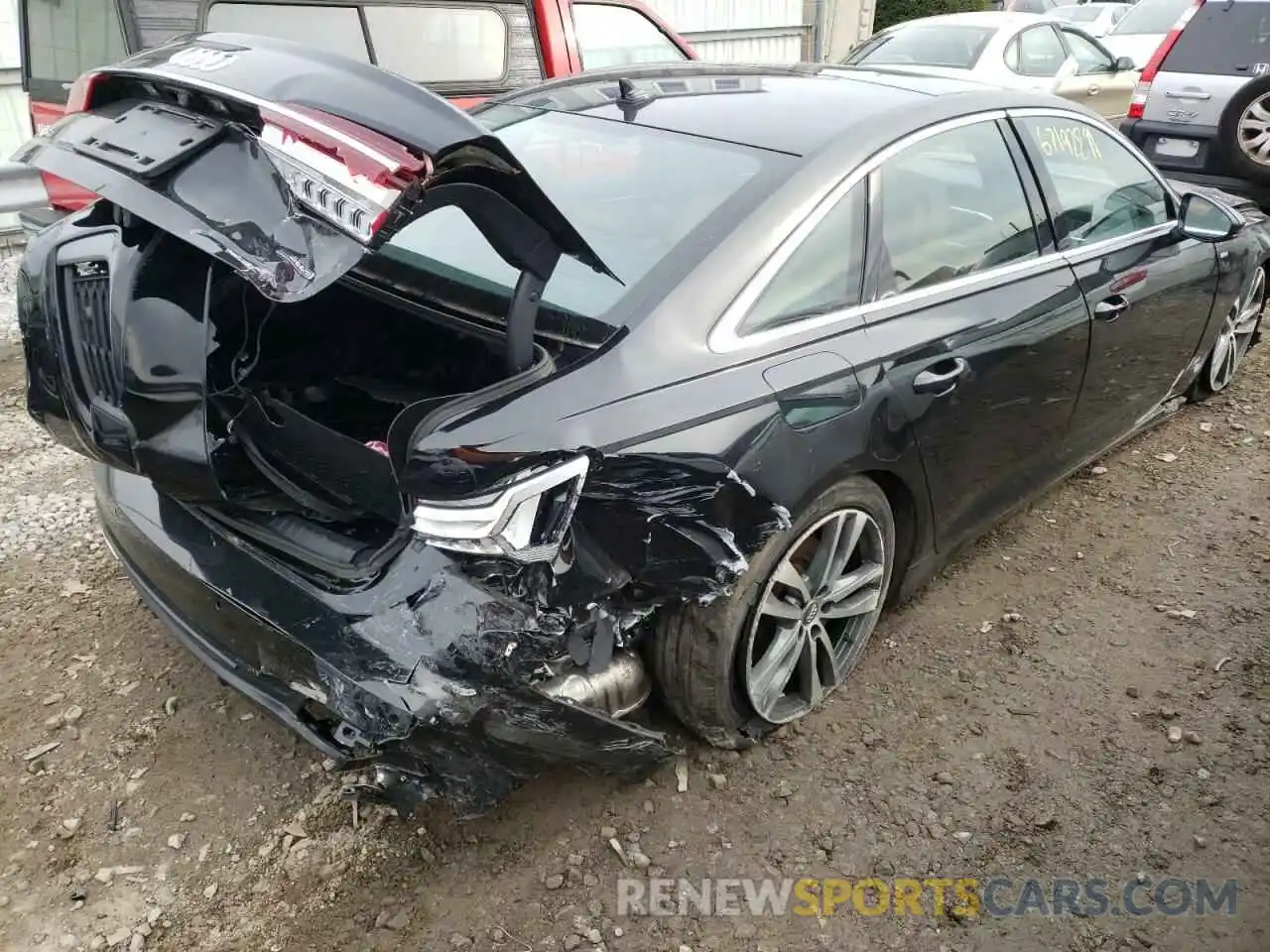 4 Photograph of a damaged car WAUK2AF26KN037302 AUDI A6 2019