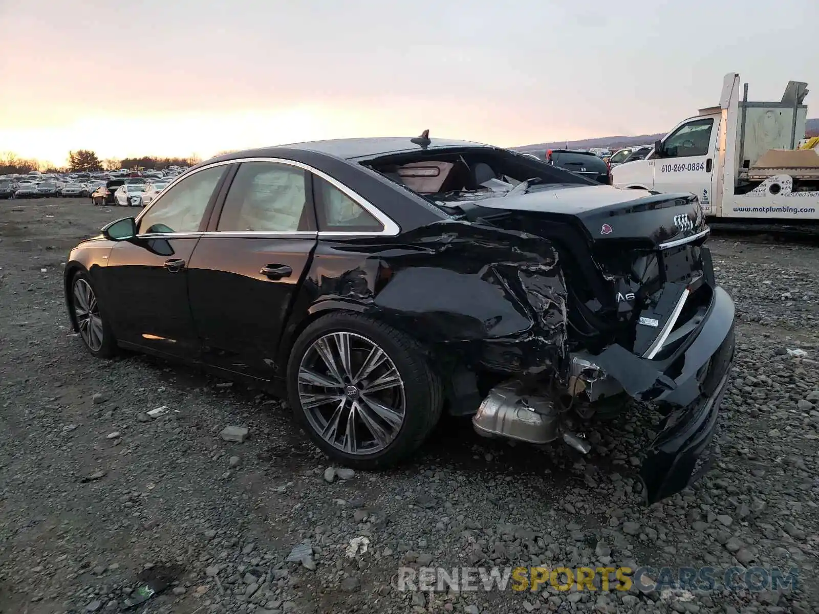 3 Photograph of a damaged car WAUK2AF26KN115805 AUDI A6 2019