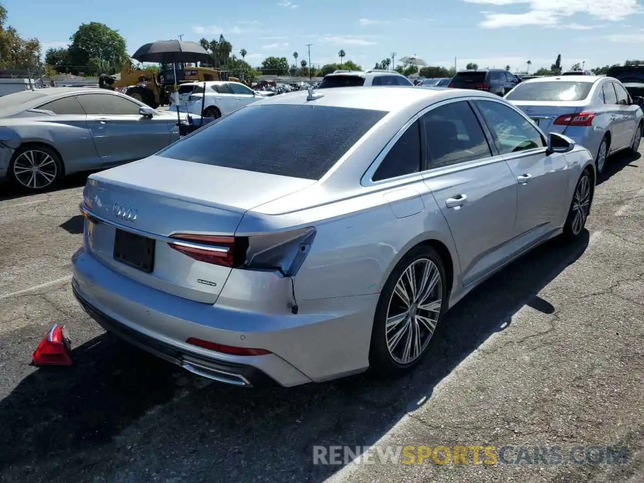 4 Photograph of a damaged car WAUK2AF27KN083883 AUDI A6 2019