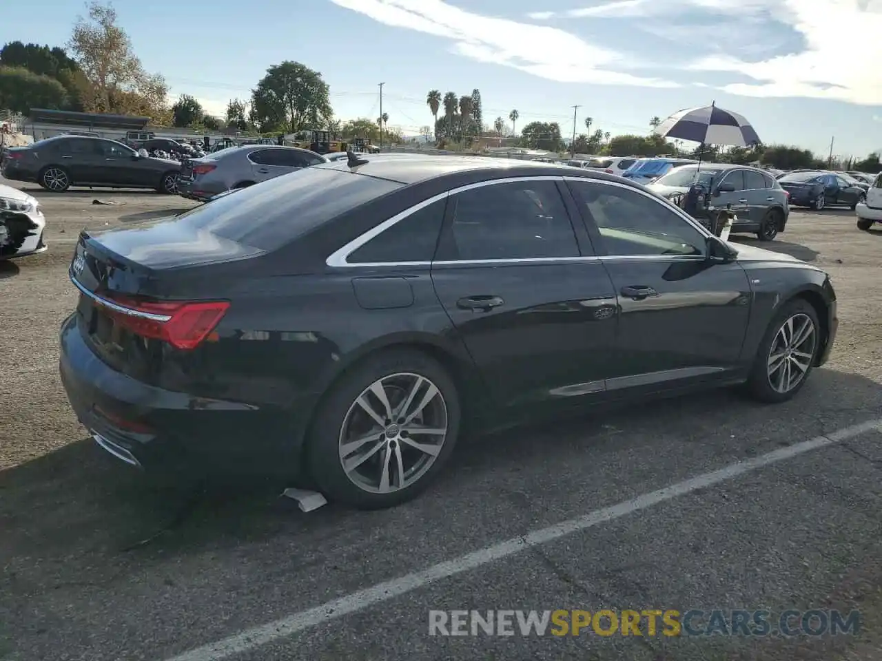 3 Photograph of a damaged car WAUK2AF28KN066185 AUDI A6 2019