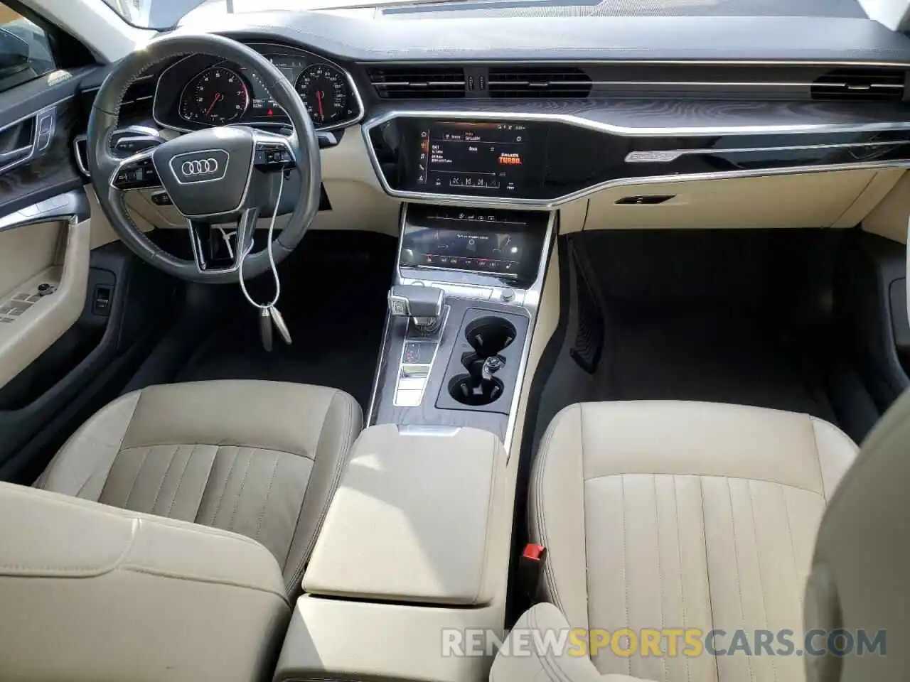 8 Фотография поврежденного автомобиля WAUK2AF28KN066185 AUDI A6 2019