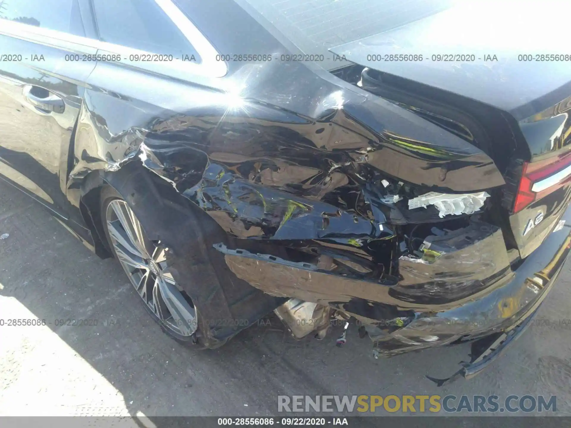 6 Photograph of a damaged car WAUK2AF28KN101405 AUDI A6 2019