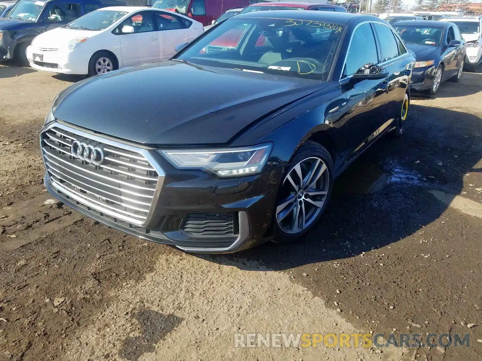 2 Фотография поврежденного автомобиля WAUK2AF29KN105382 AUDI A6 2019