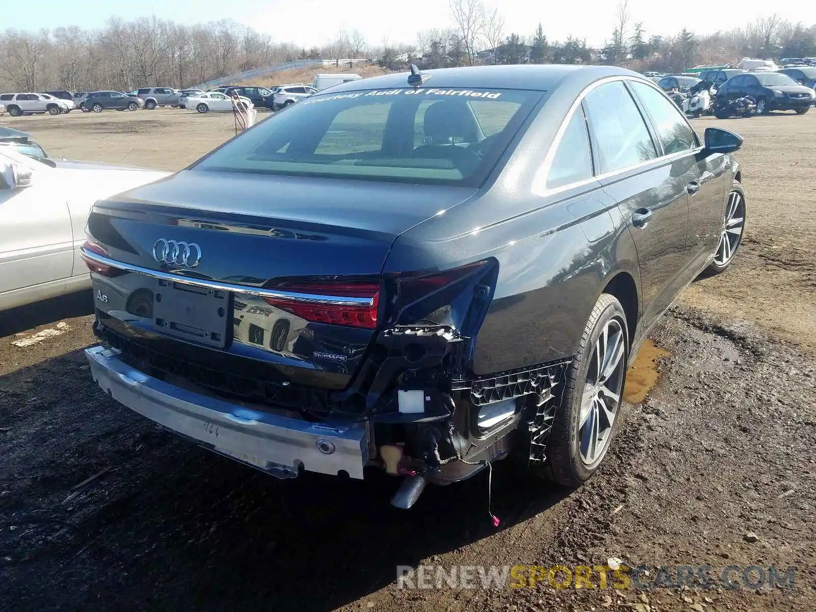 4 Photograph of a damaged car WAUK2AF29KN105382 AUDI A6 2019