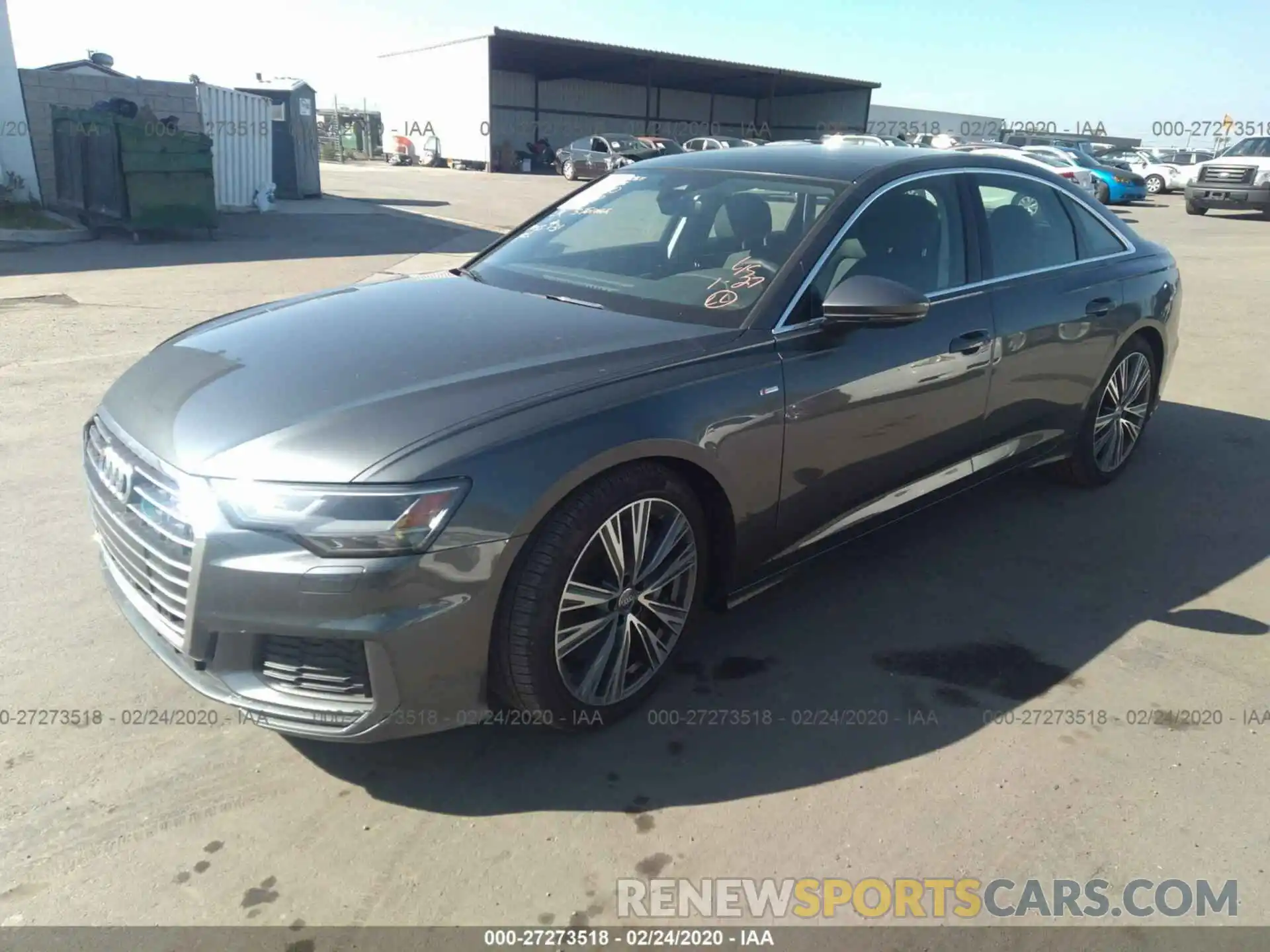 2 Фотография поврежденного автомобиля WAUK2AF2XKN118660 AUDI A6 2019