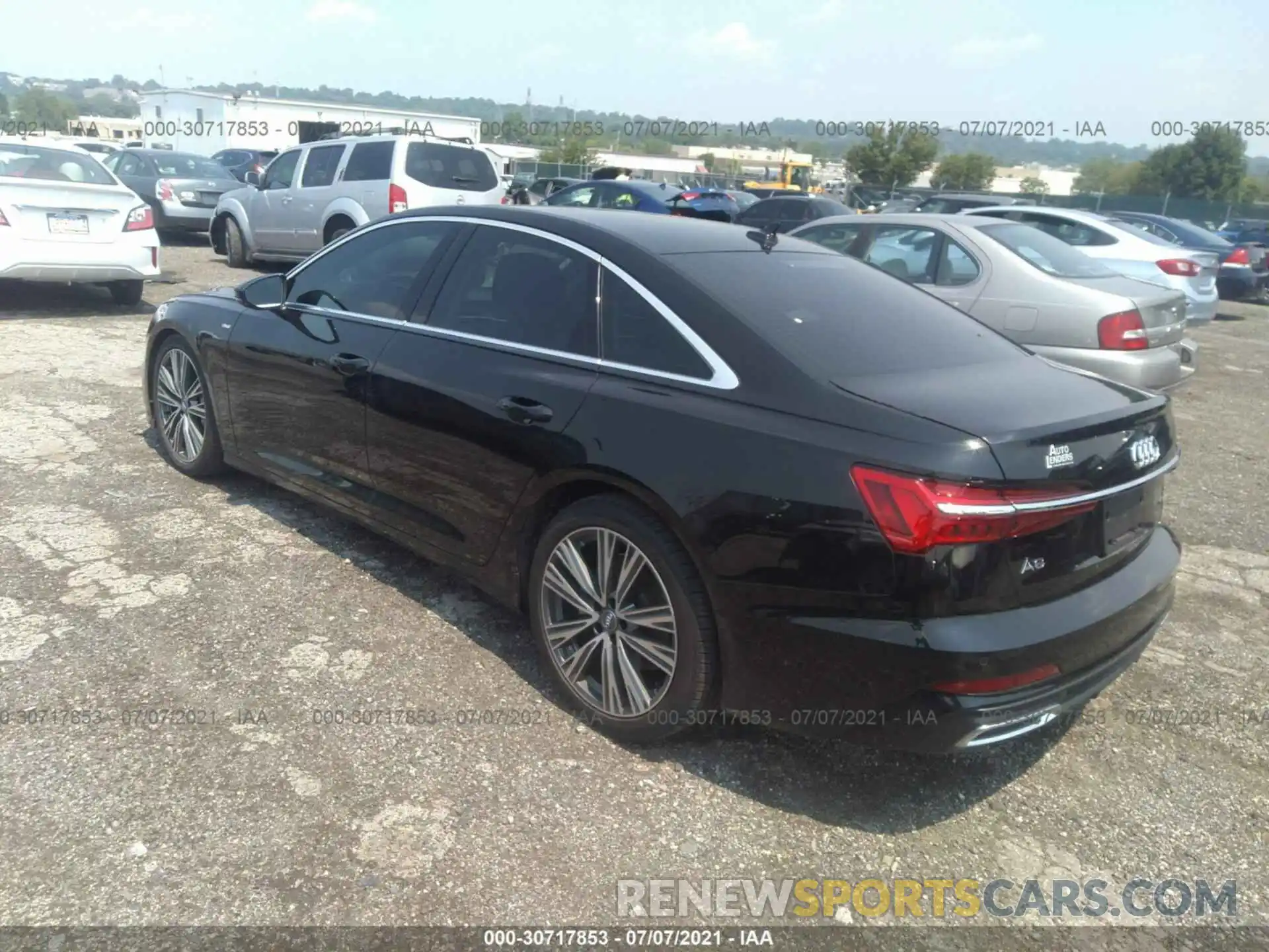 3 Photograph of a damaged car WAUL2AF20KN021228 AUDI A6 2019