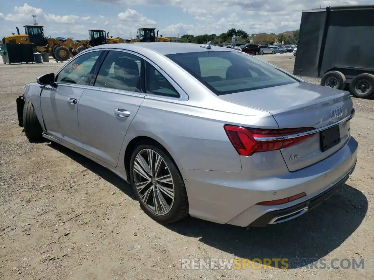 3 Photograph of a damaged car WAUL2AF20KN059221 AUDI A6 2019