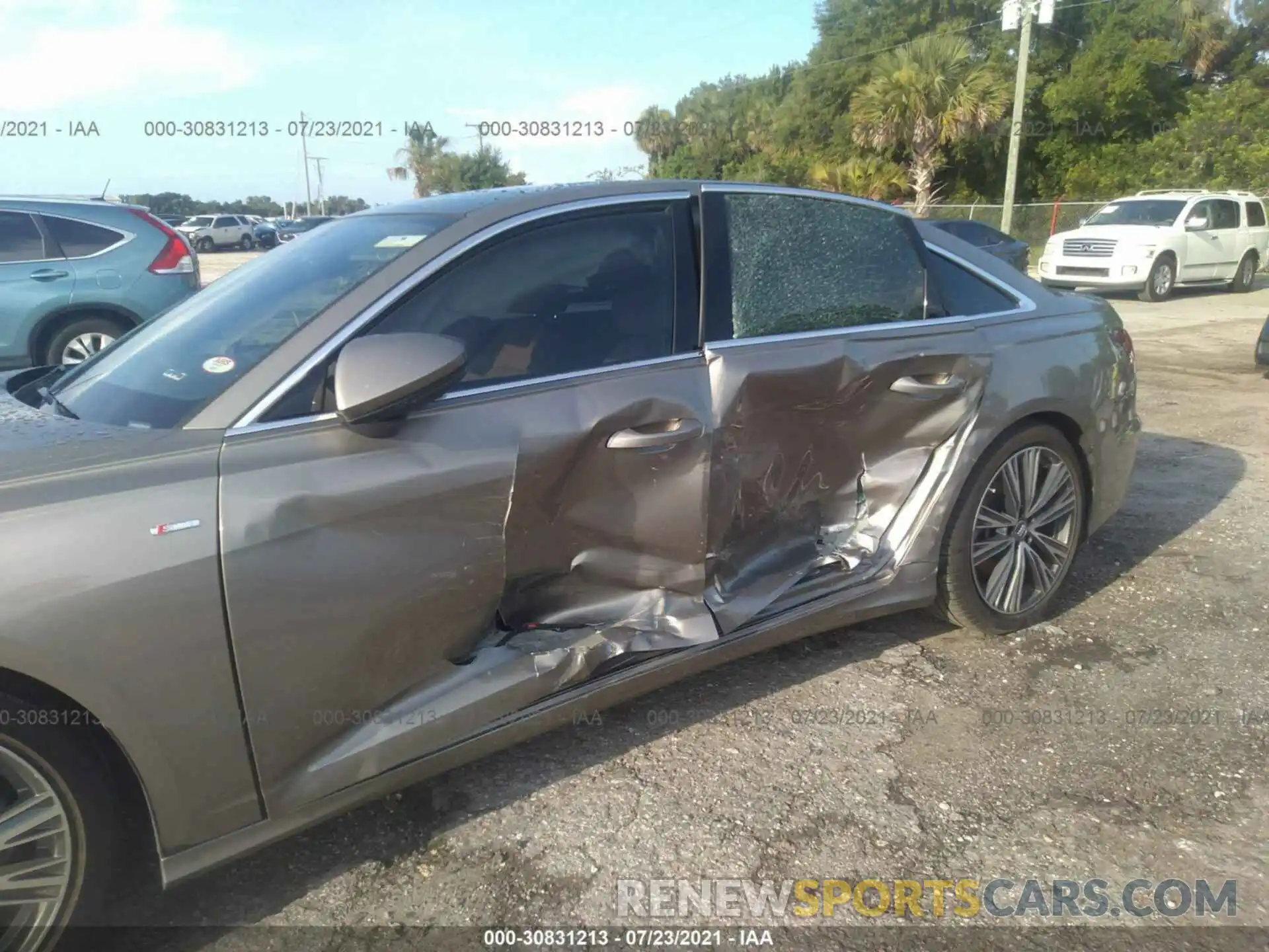 6 Photograph of a damaged car WAUL2AF20KN059557 AUDI A6 2019