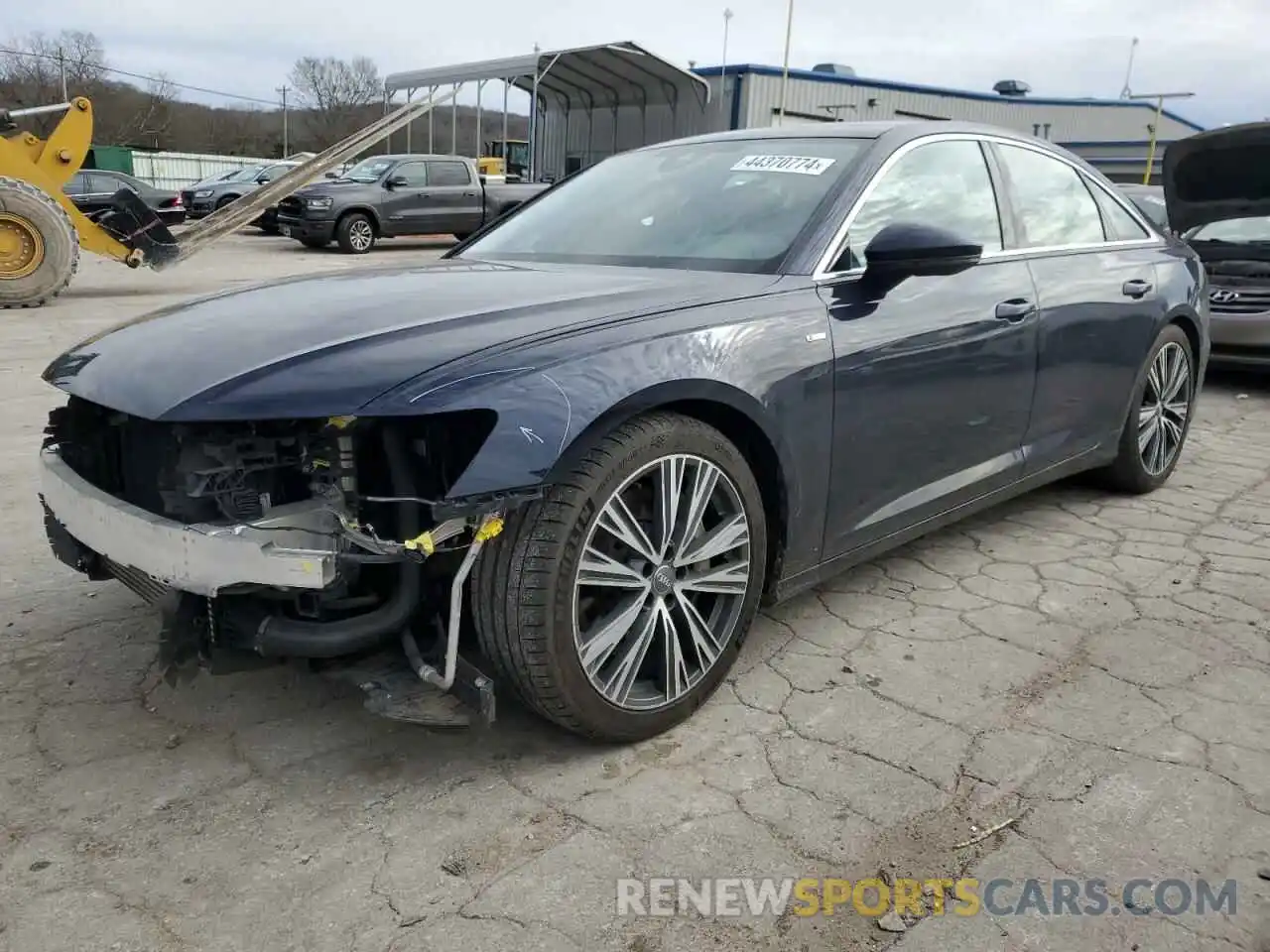 1 Photograph of a damaged car WAUL2AF20KN061597 AUDI A6 2019