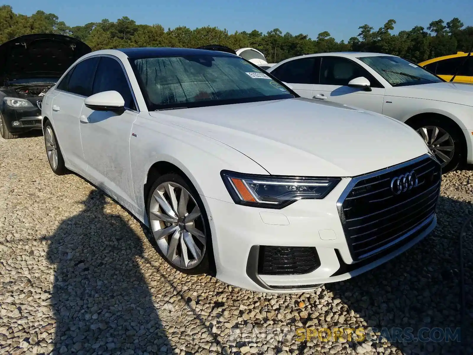 1 Photograph of a damaged car WAUL2AF20KN093451 AUDI A6 2019