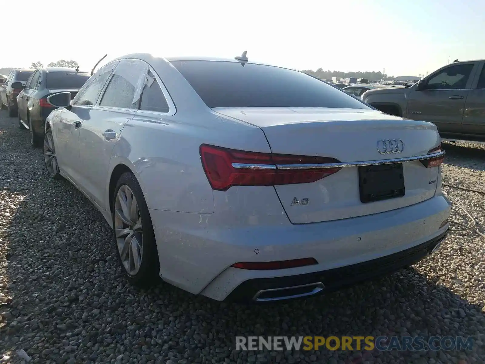 3 Photograph of a damaged car WAUL2AF20KN093451 AUDI A6 2019