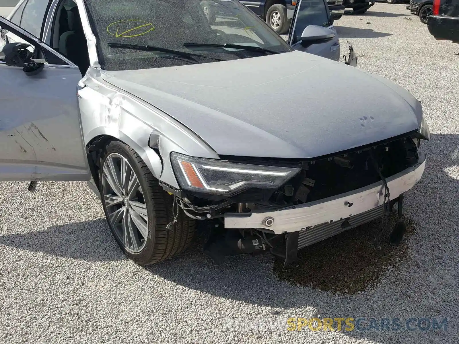 9 Photograph of a damaged car WAUL2AF20KN102469 AUDI A6 2019