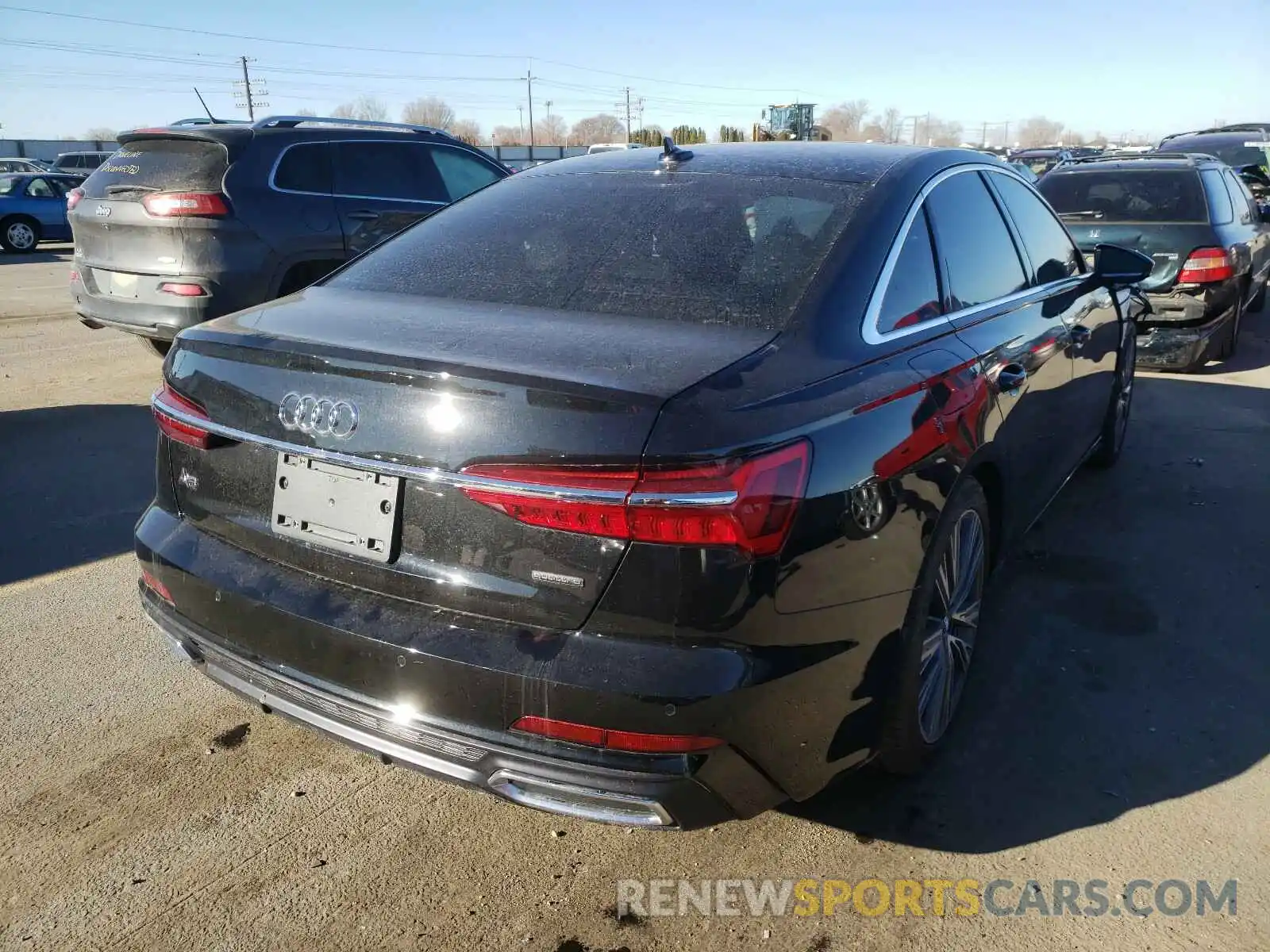 4 Photograph of a damaged car WAUL2AF20KN108031 AUDI A6 2019