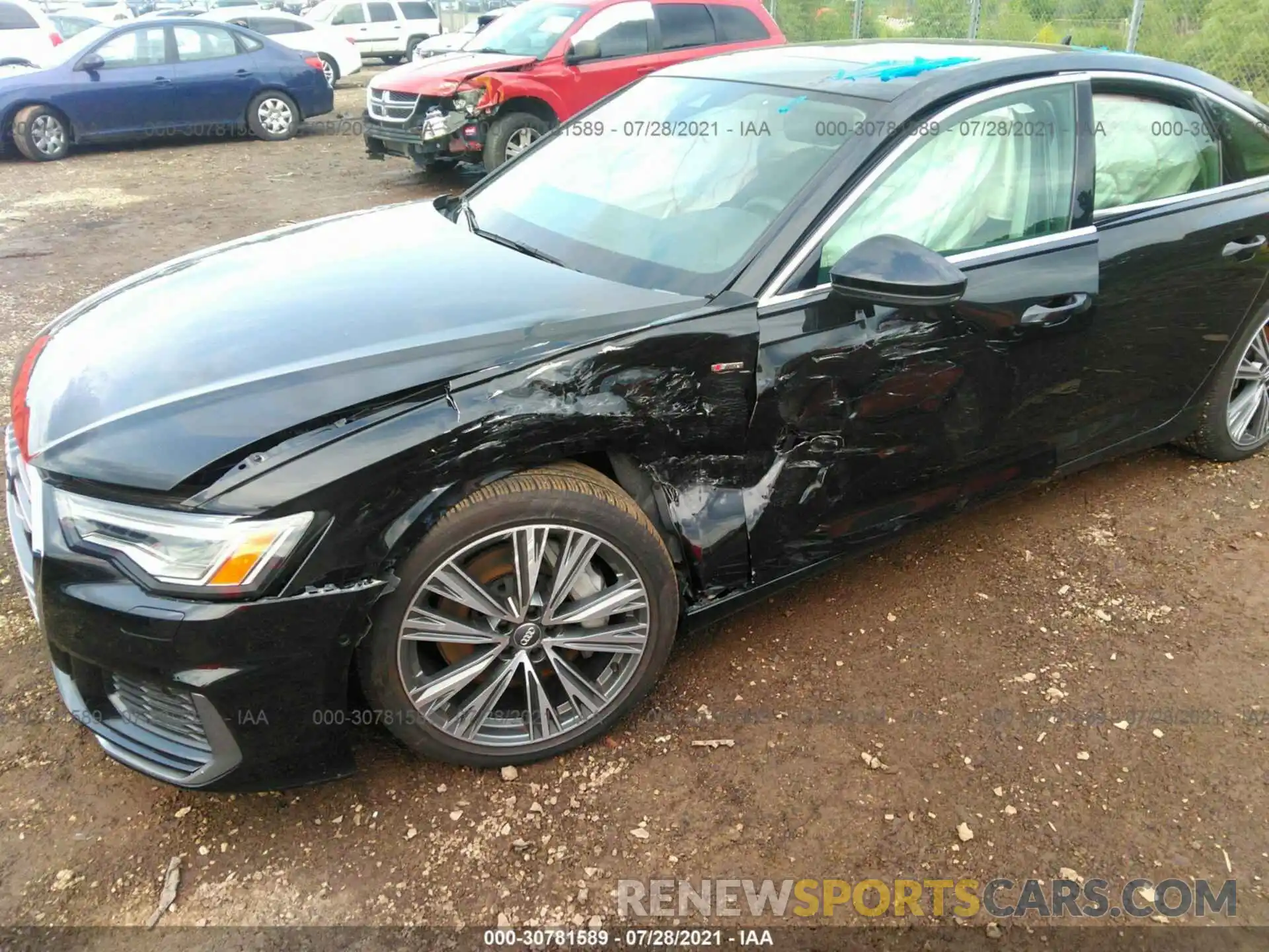 6 Photograph of a damaged car WAUL2AF20KN116873 AUDI A6 2019