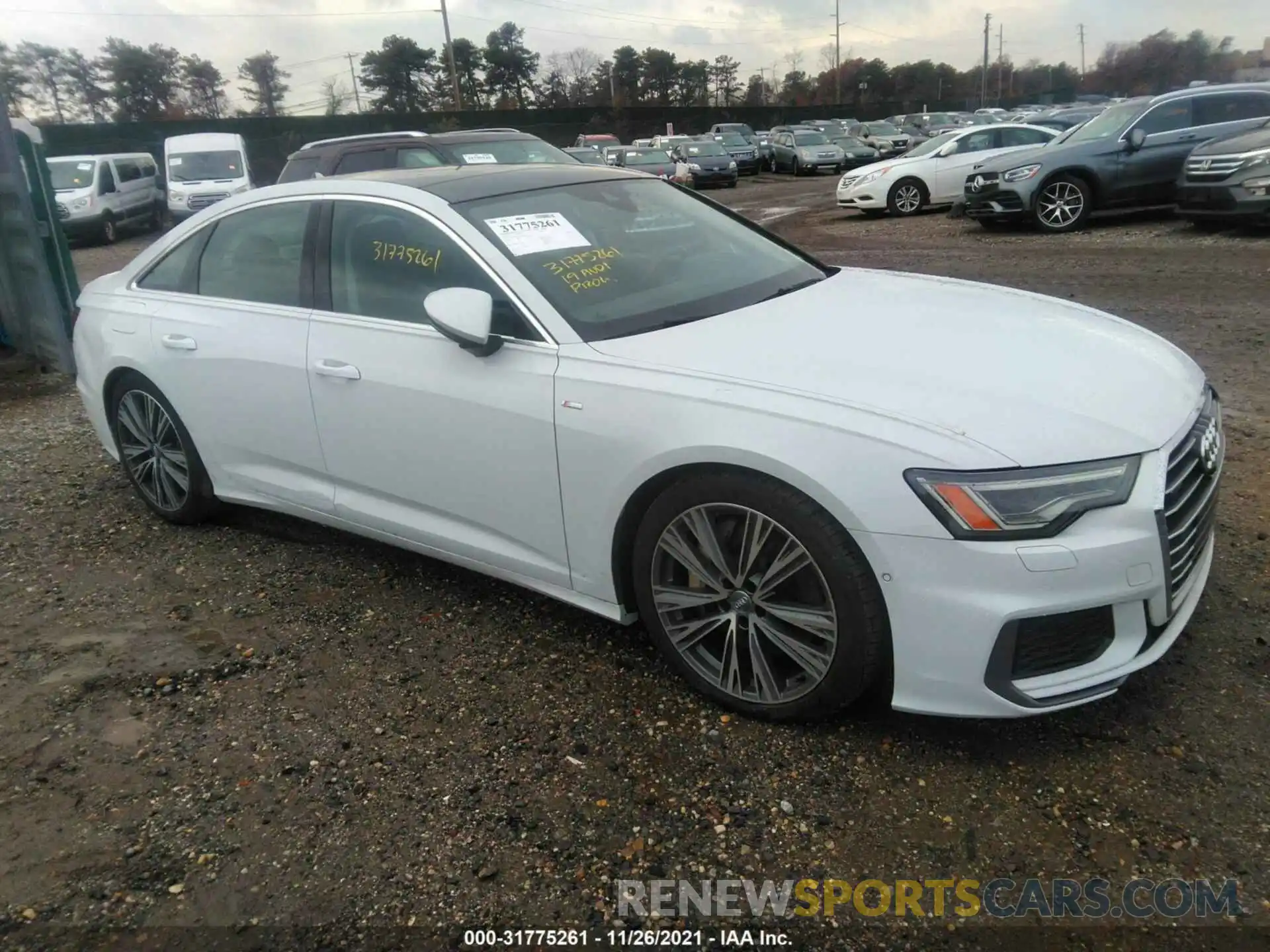 1 Photograph of a damaged car WAUL2AF21KN021514 AUDI A6 2019