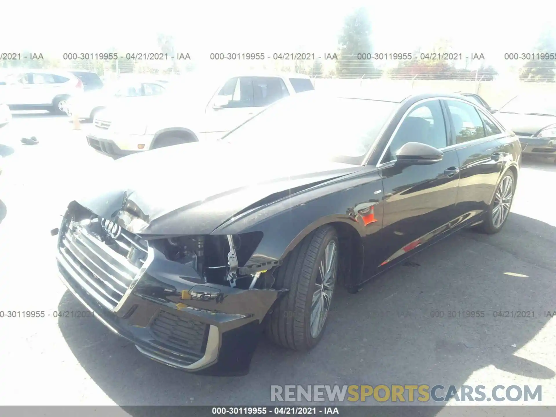 2 Фотография поврежденного автомобиля WAUL2AF21KN023683 AUDI A6 2019