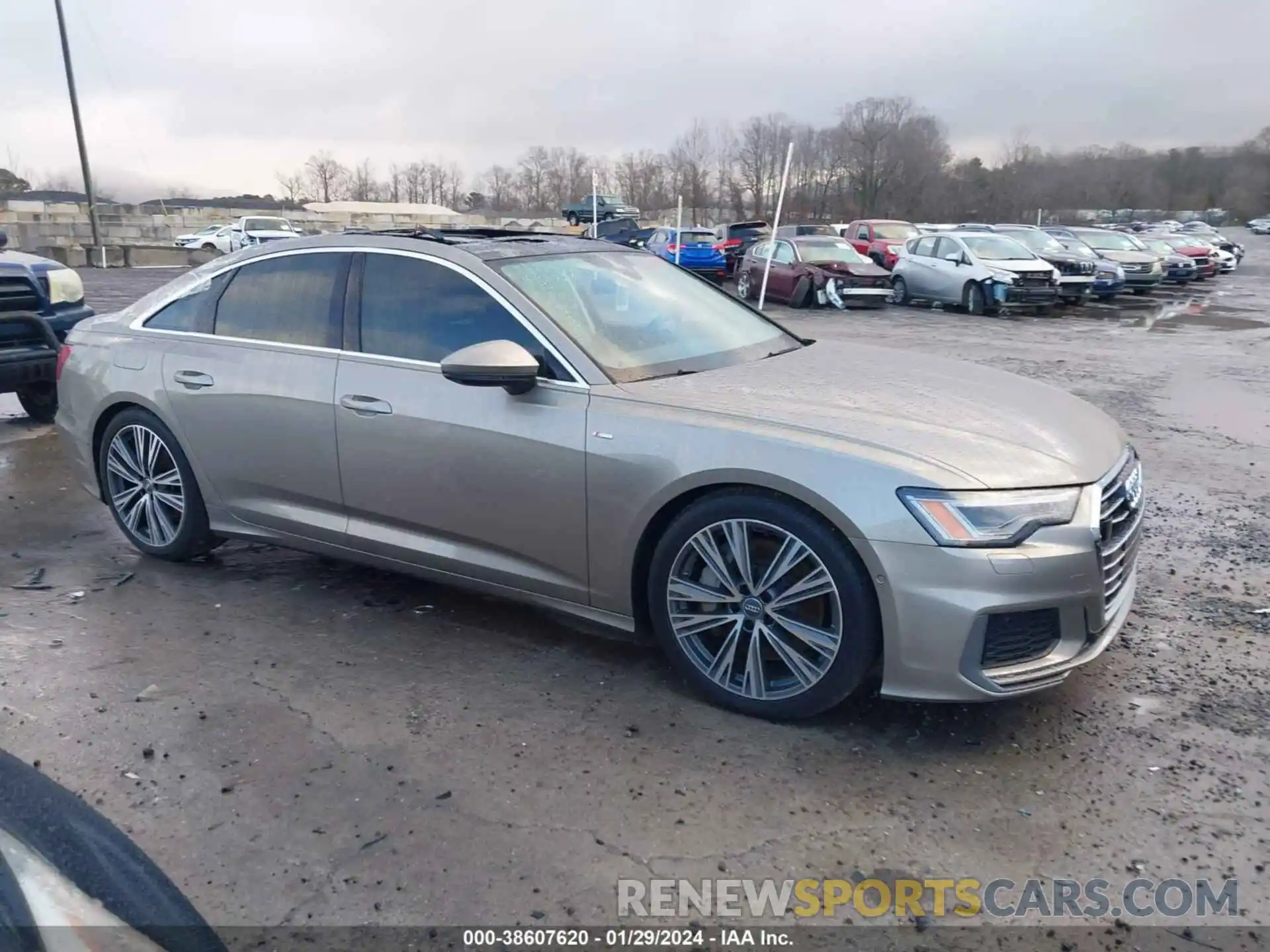 13 Photograph of a damaged car WAUL2AF21KN047563 AUDI A6 2019