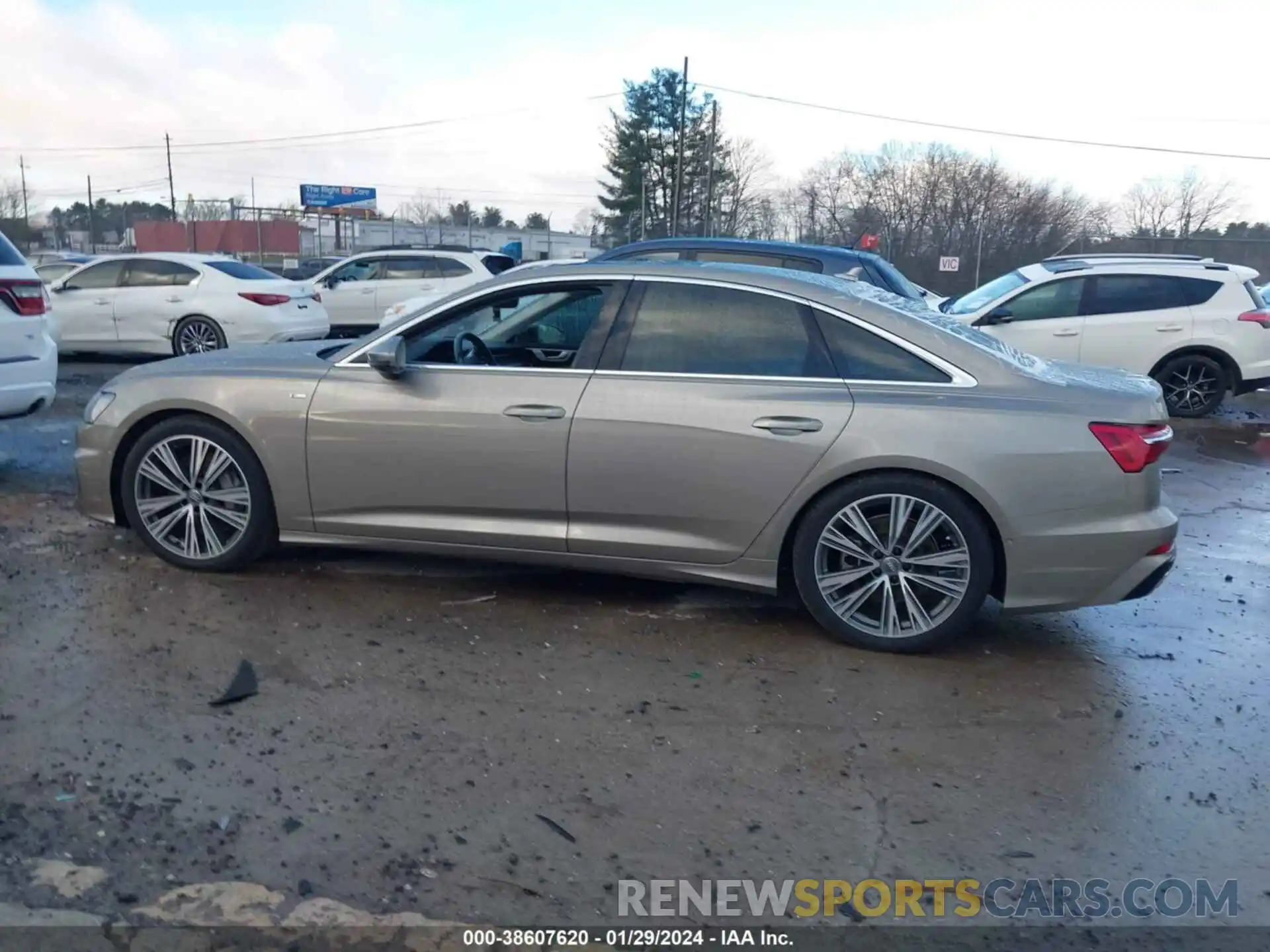 14 Photograph of a damaged car WAUL2AF21KN047563 AUDI A6 2019