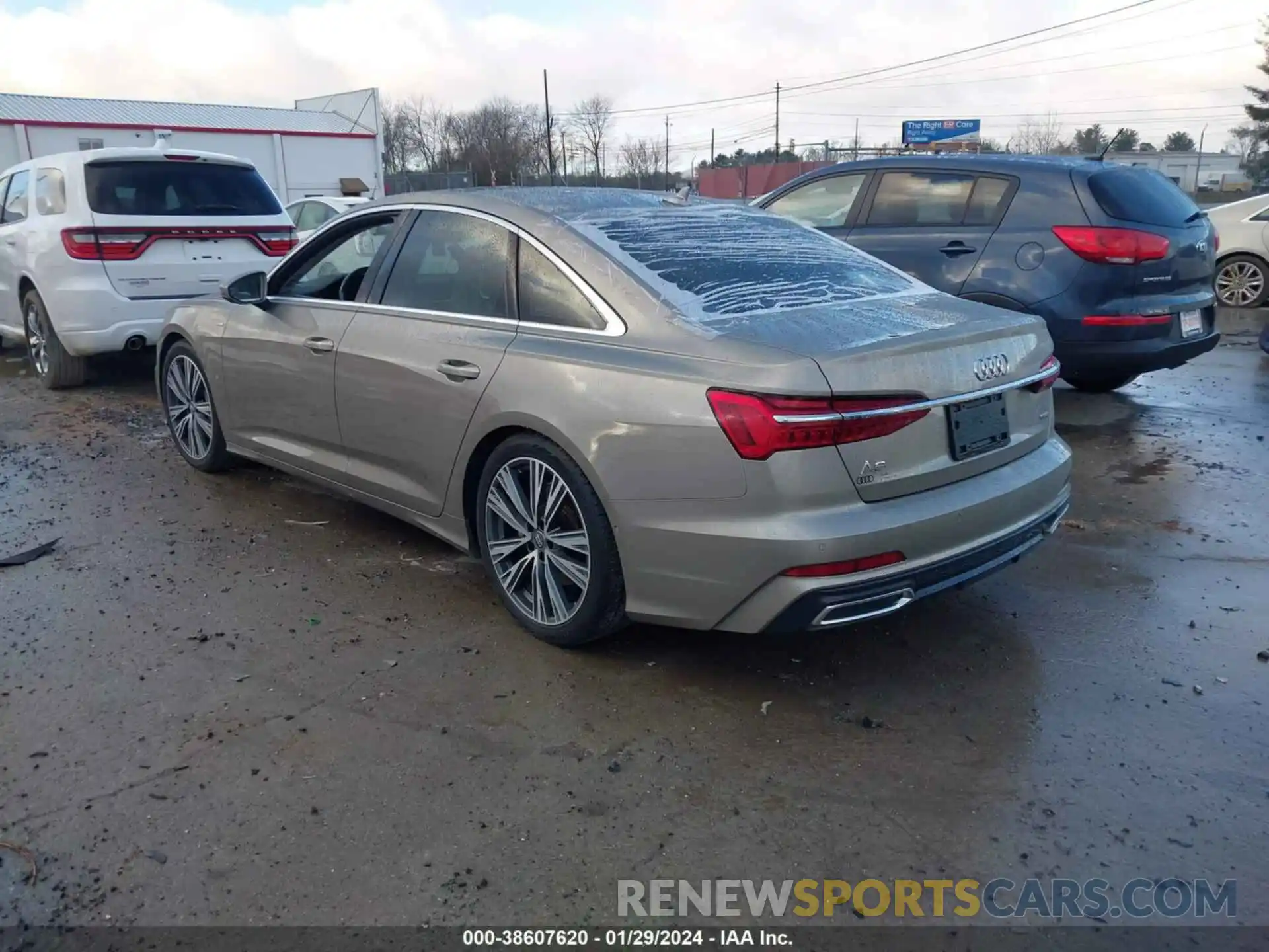 3 Photograph of a damaged car WAUL2AF21KN047563 AUDI A6 2019