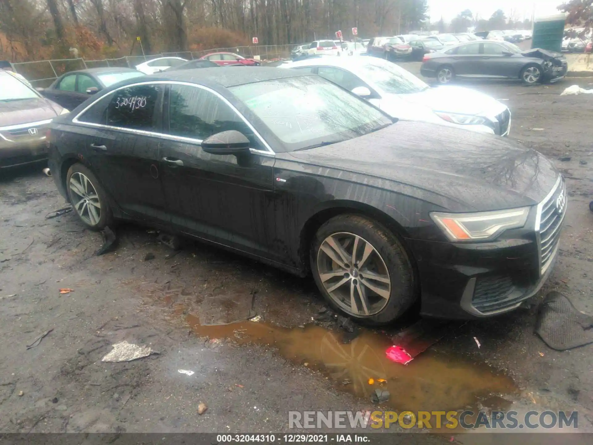 1 Photograph of a damaged car WAUL2AF21KN055758 AUDI A6 2019