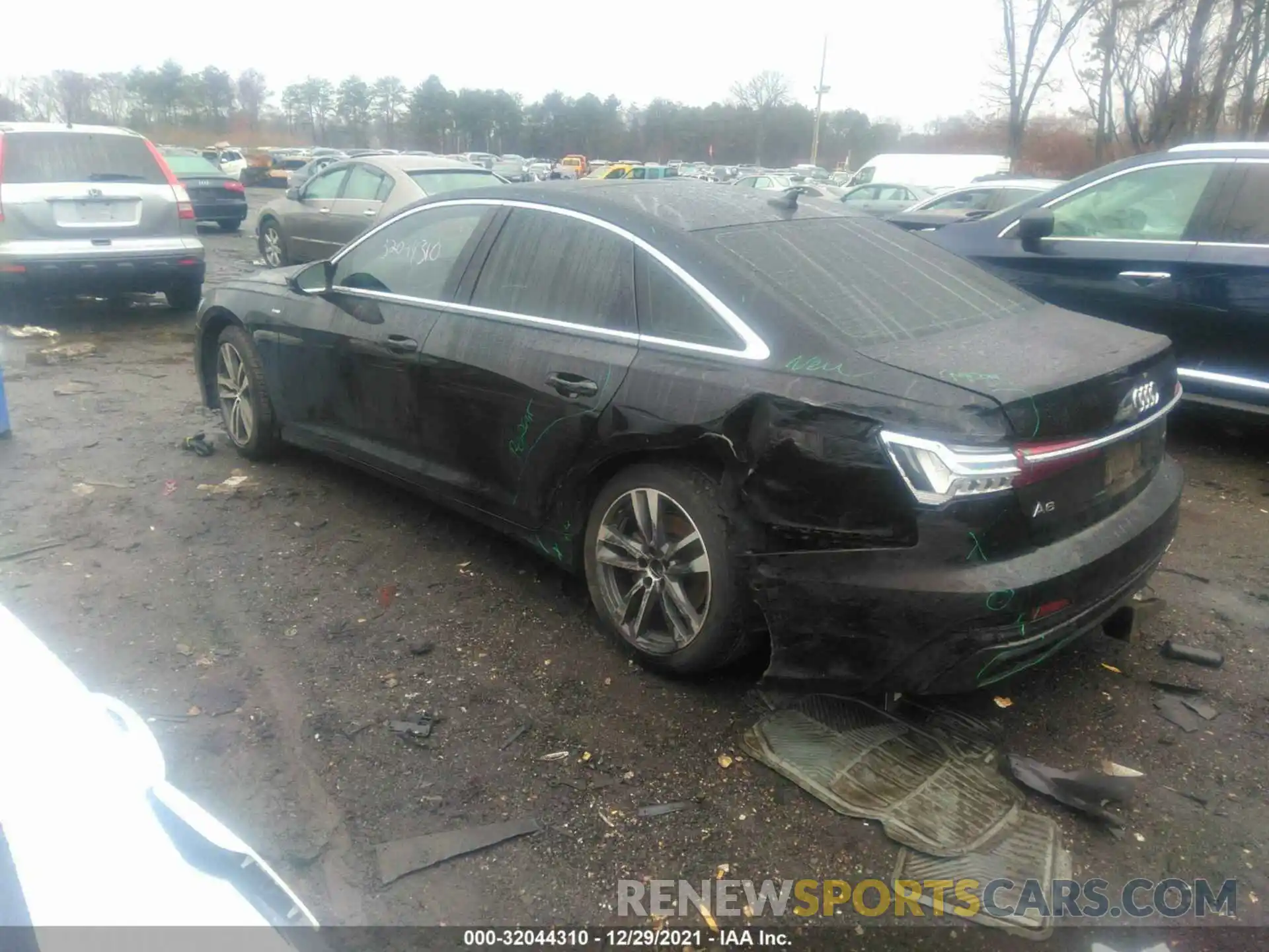 3 Photograph of a damaged car WAUL2AF21KN055758 AUDI A6 2019