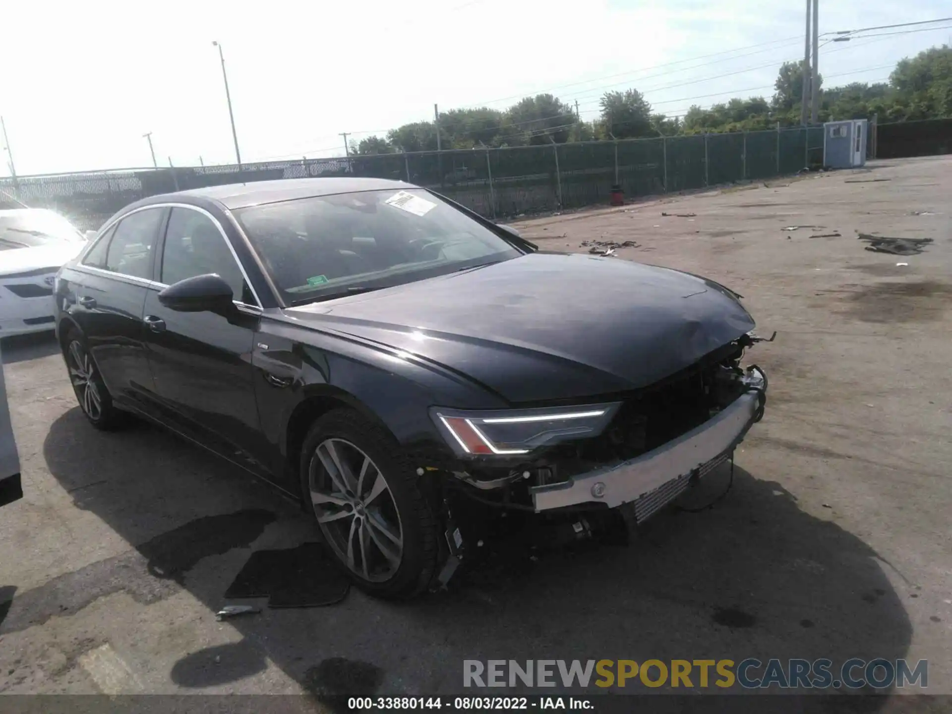 1 Photograph of a damaged car WAUL2AF21KN059051 AUDI A6 2019