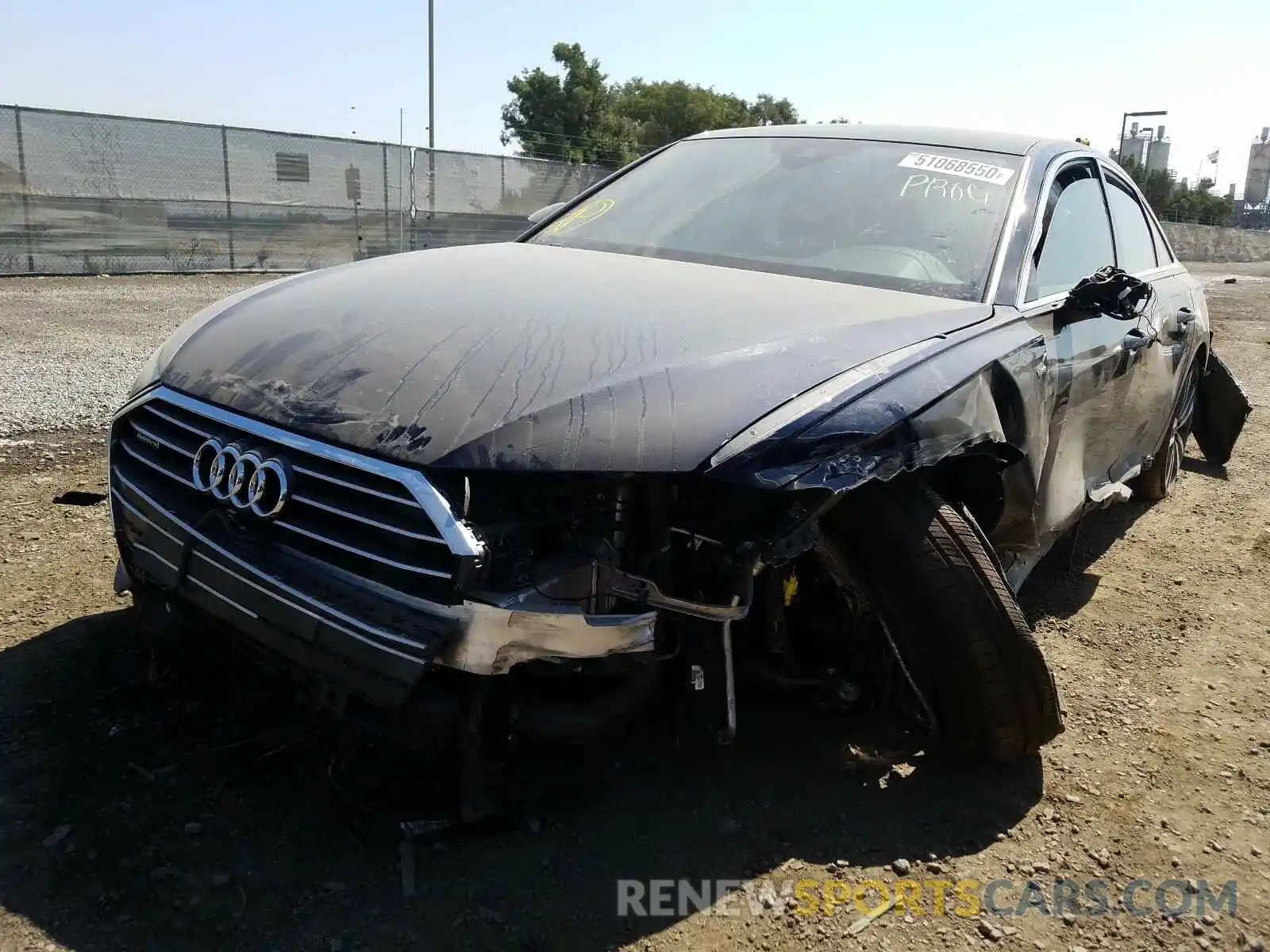 2 Photograph of a damaged car WAUL2AF21KN092325 AUDI A6 2019