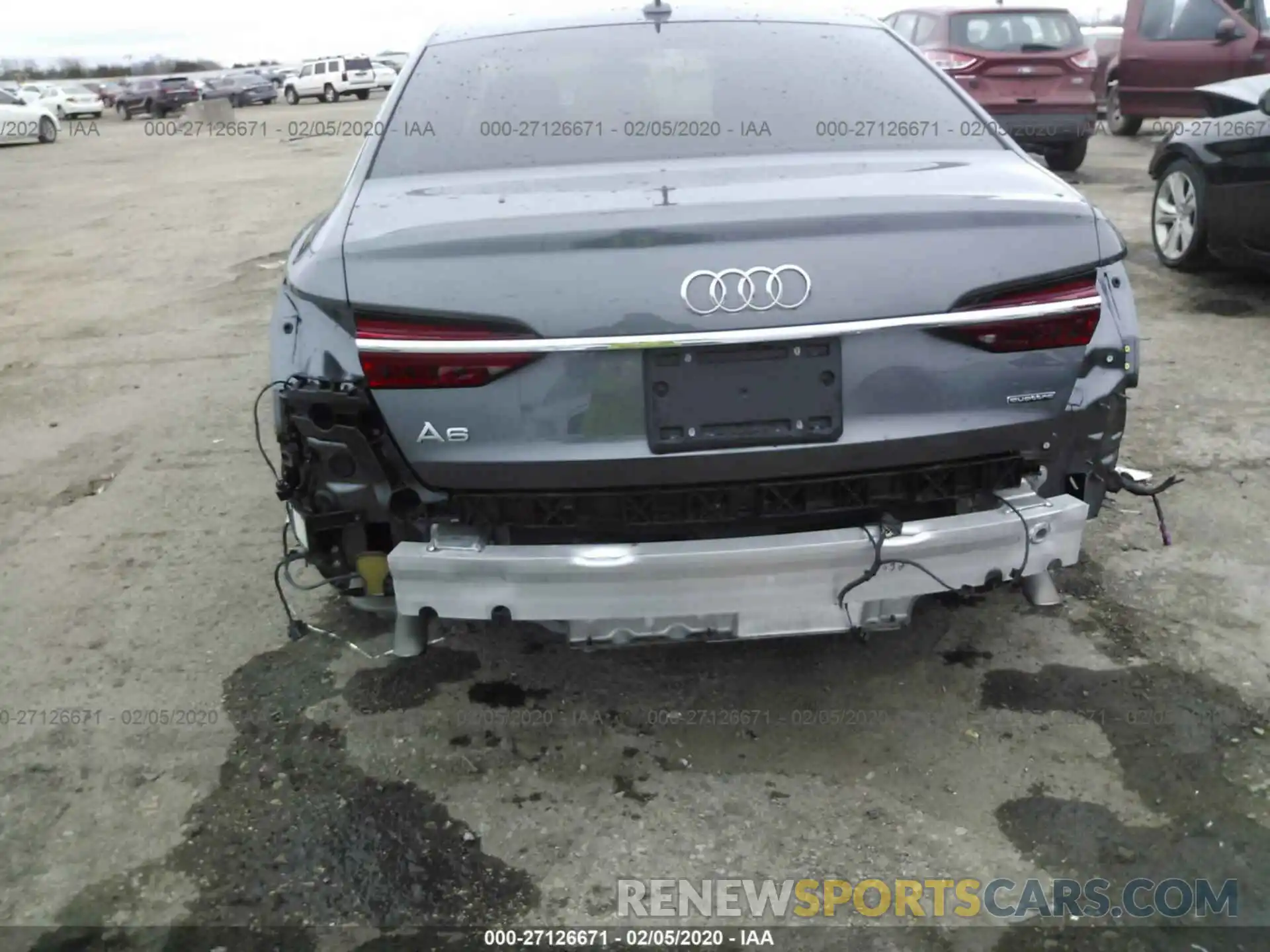 6 Photograph of a damaged car WAUL2AF22KN021392 AUDI A6 2019